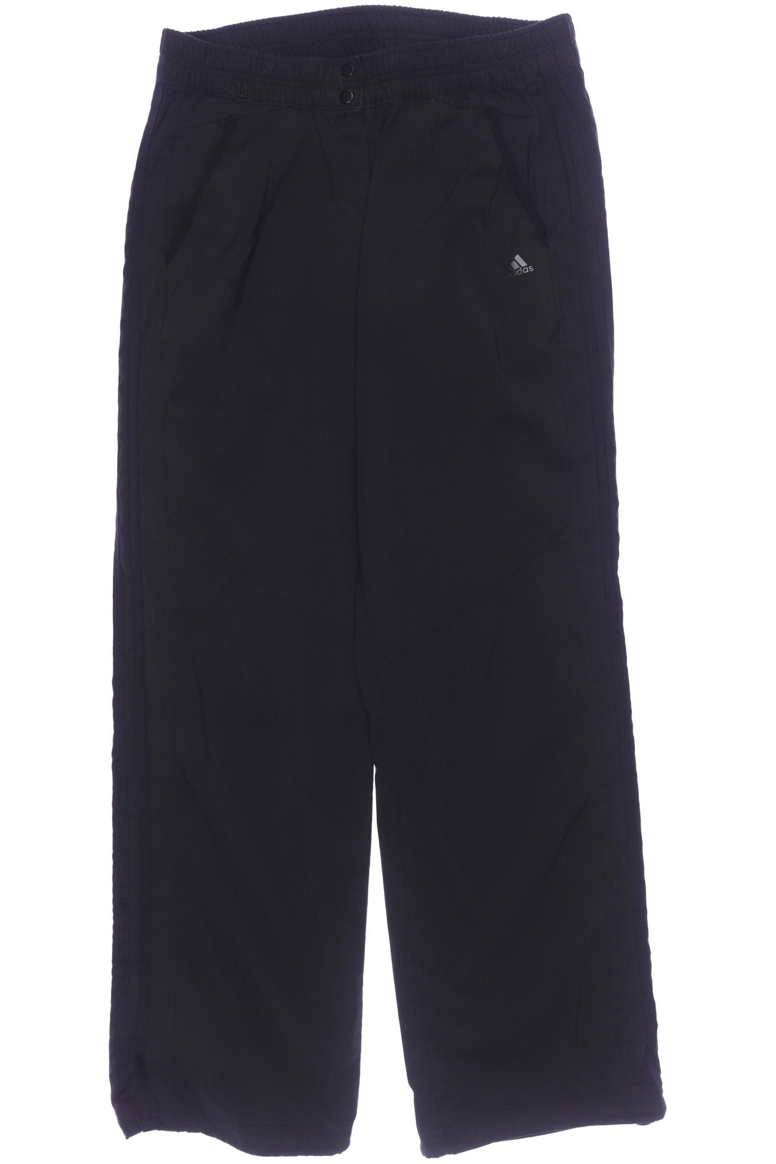 

adidas Damen Stoffhose, schwarz, Gr. 36