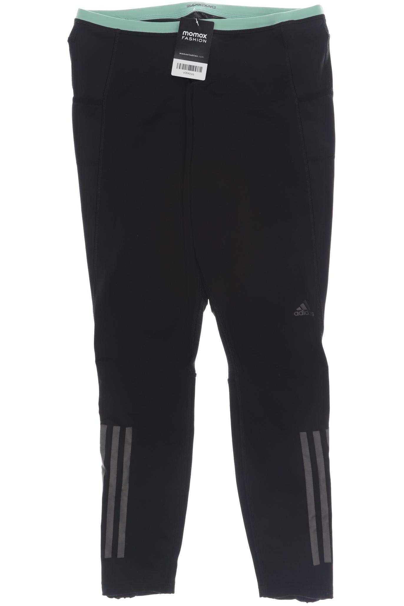 

adidas Damen Stoffhose, schwarz, Gr. 38