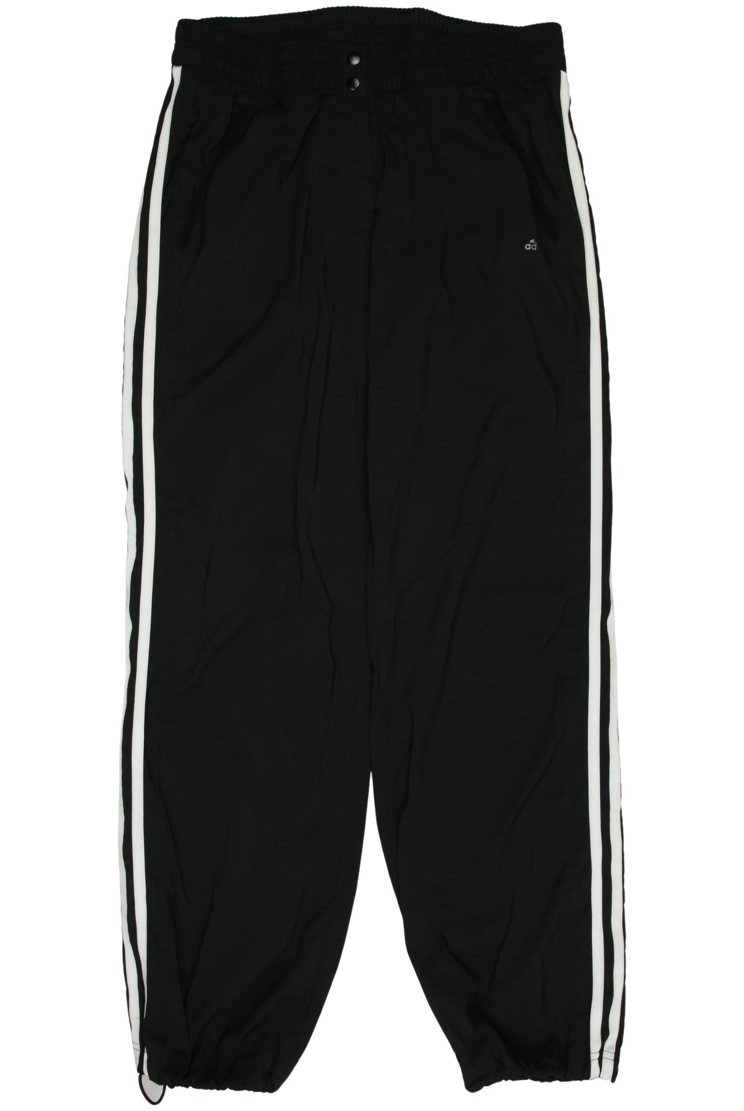

adidas Damen Stoffhose, schwarz, Gr. 38