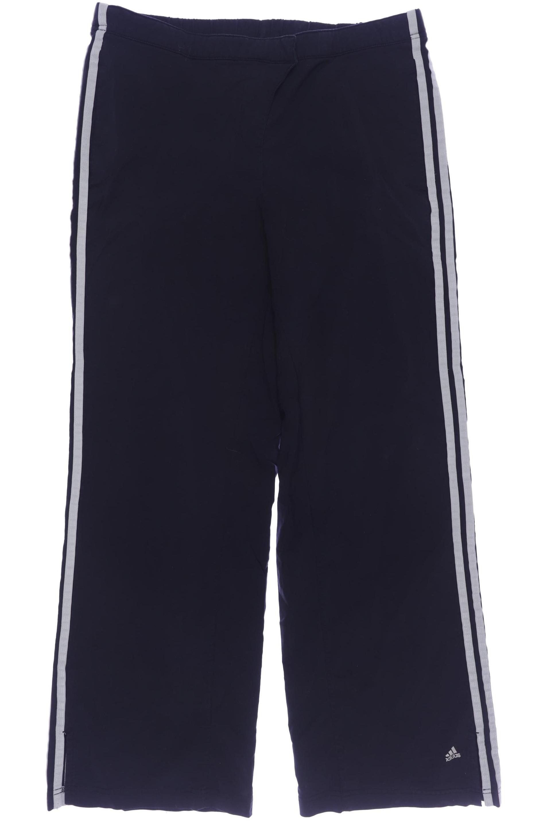 

adidas Damen Stoffhose, schwarz, Gr. 42