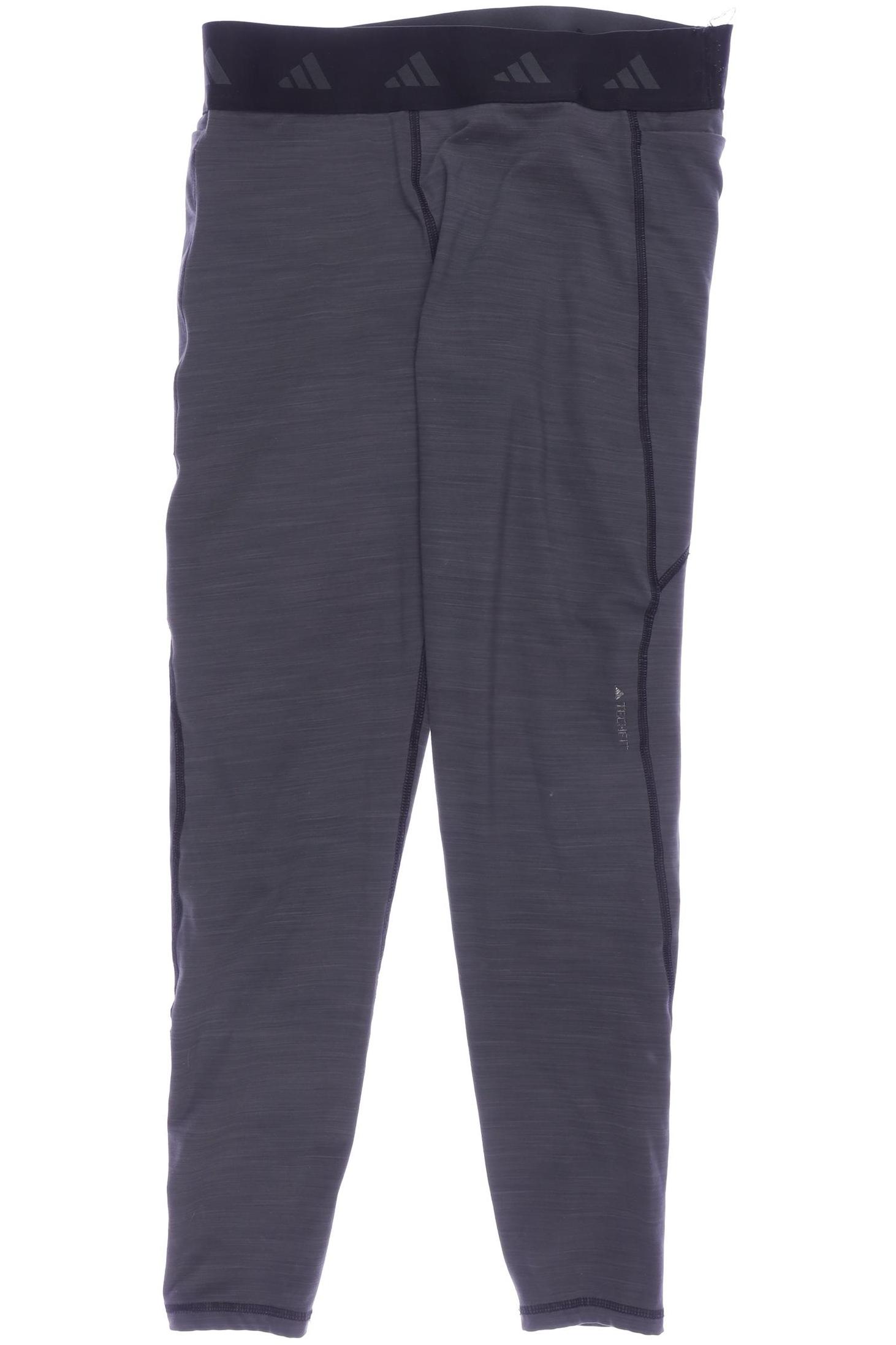 

adidas Damen Stoffhose, grau, Gr. 0