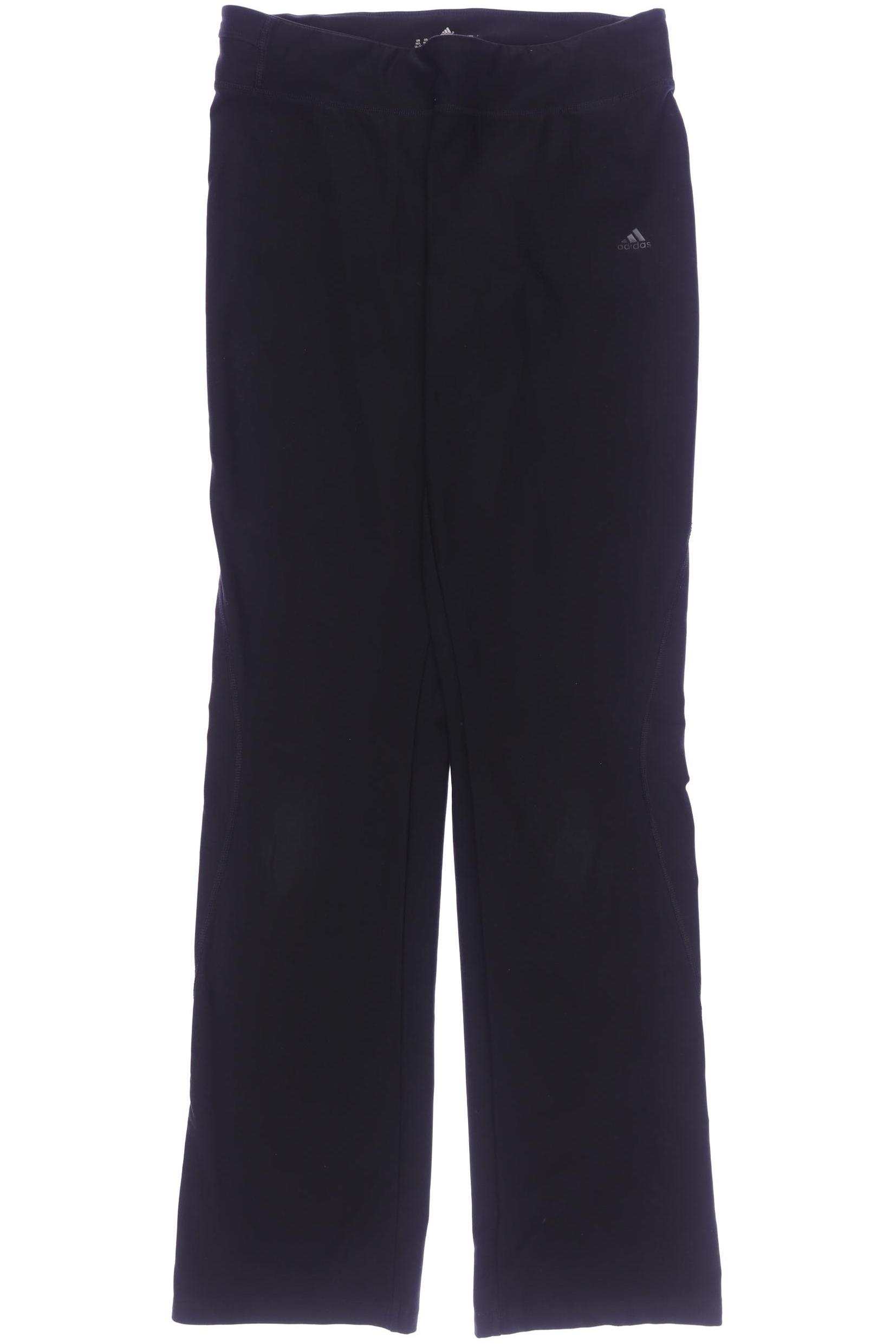 

adidas Damen Stoffhose, schwarz, Gr. 0