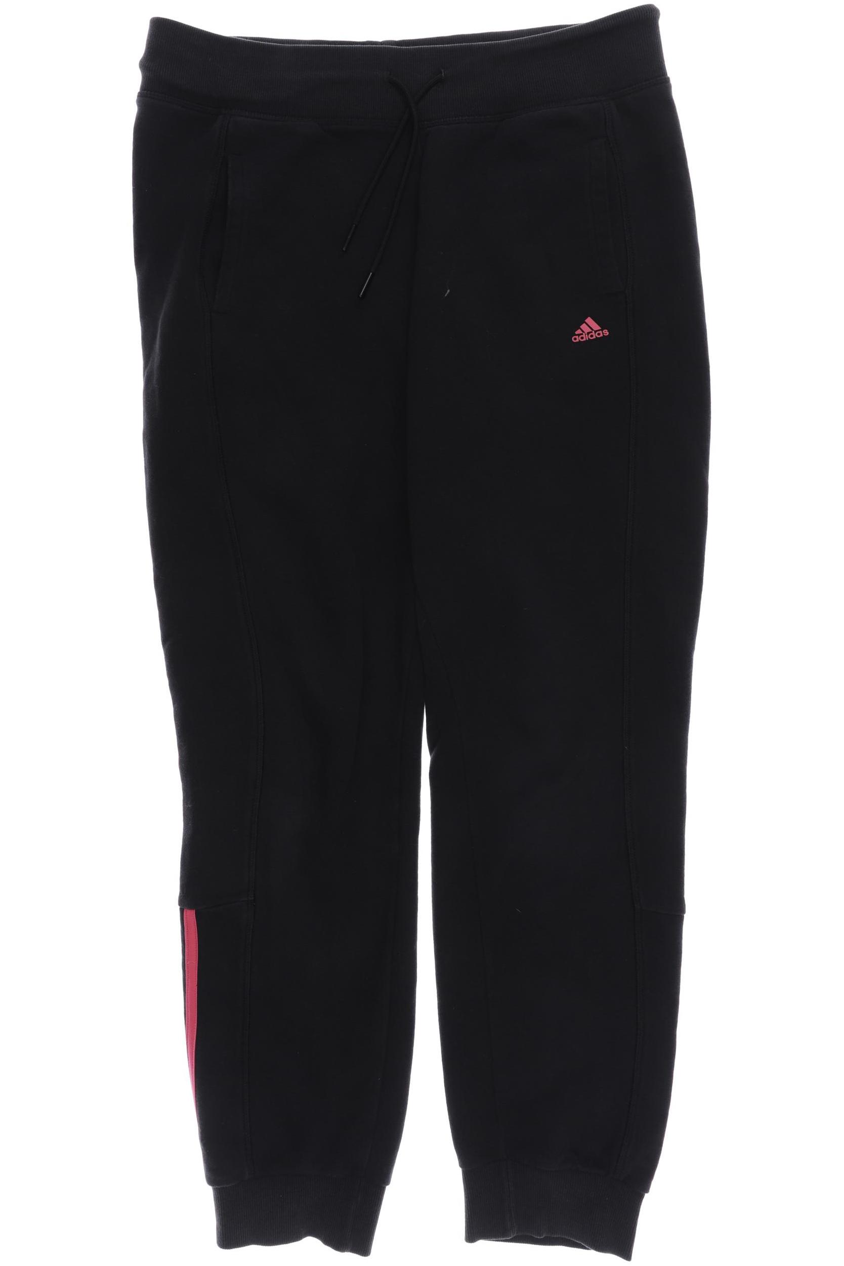 

adidas Damen Stoffhose, schwarz, Gr. 0