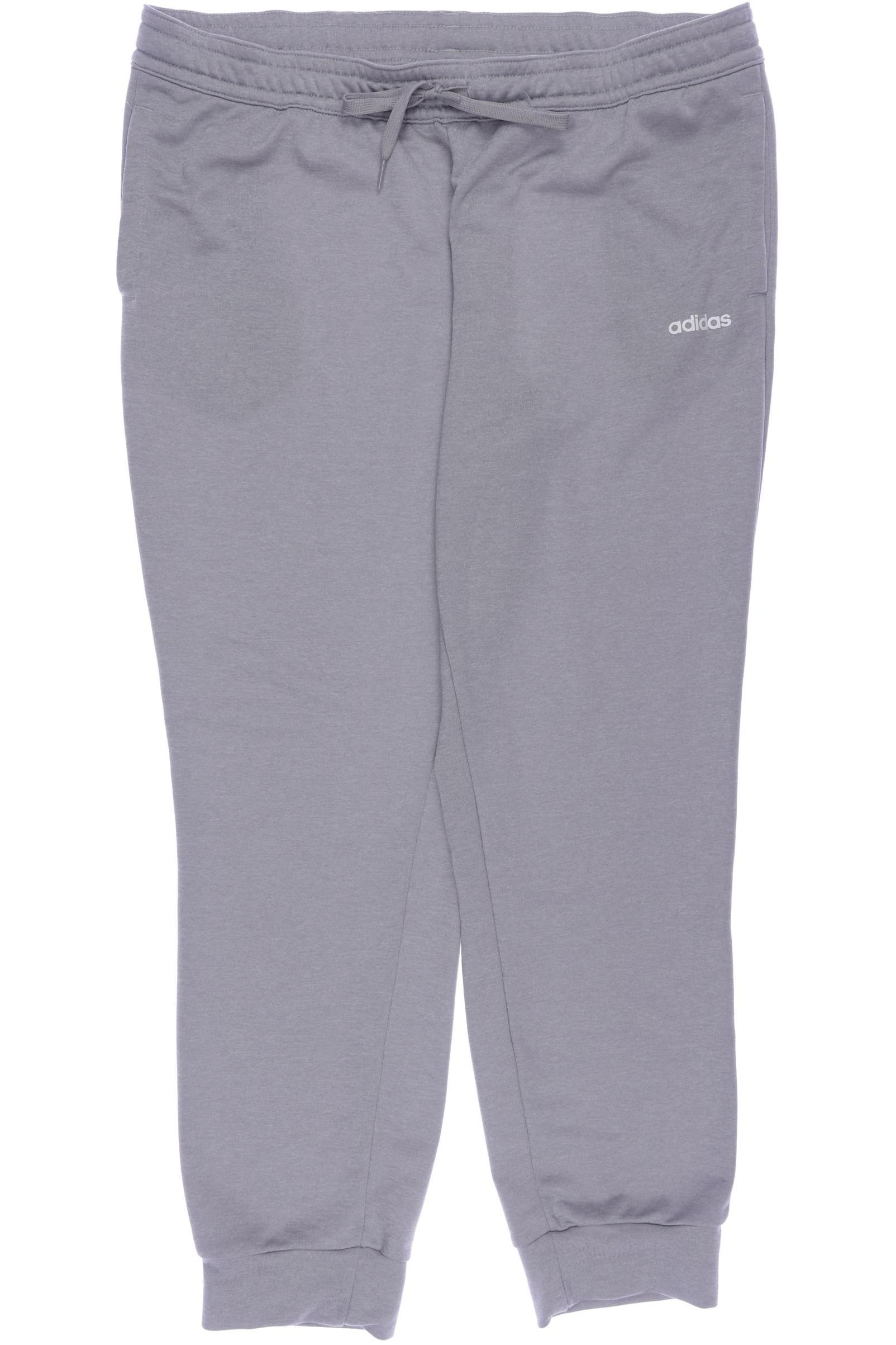 

adidas Damen Stoffhose, grau, Gr. 0