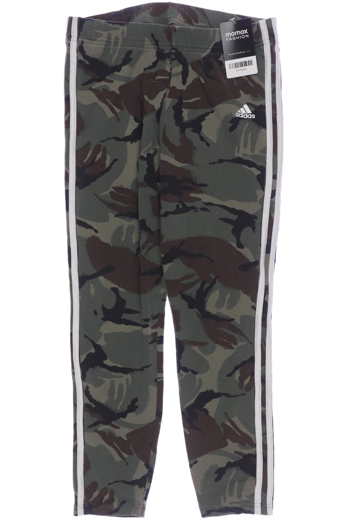 

adidas Damen Stoffhose, grün, Gr. 0