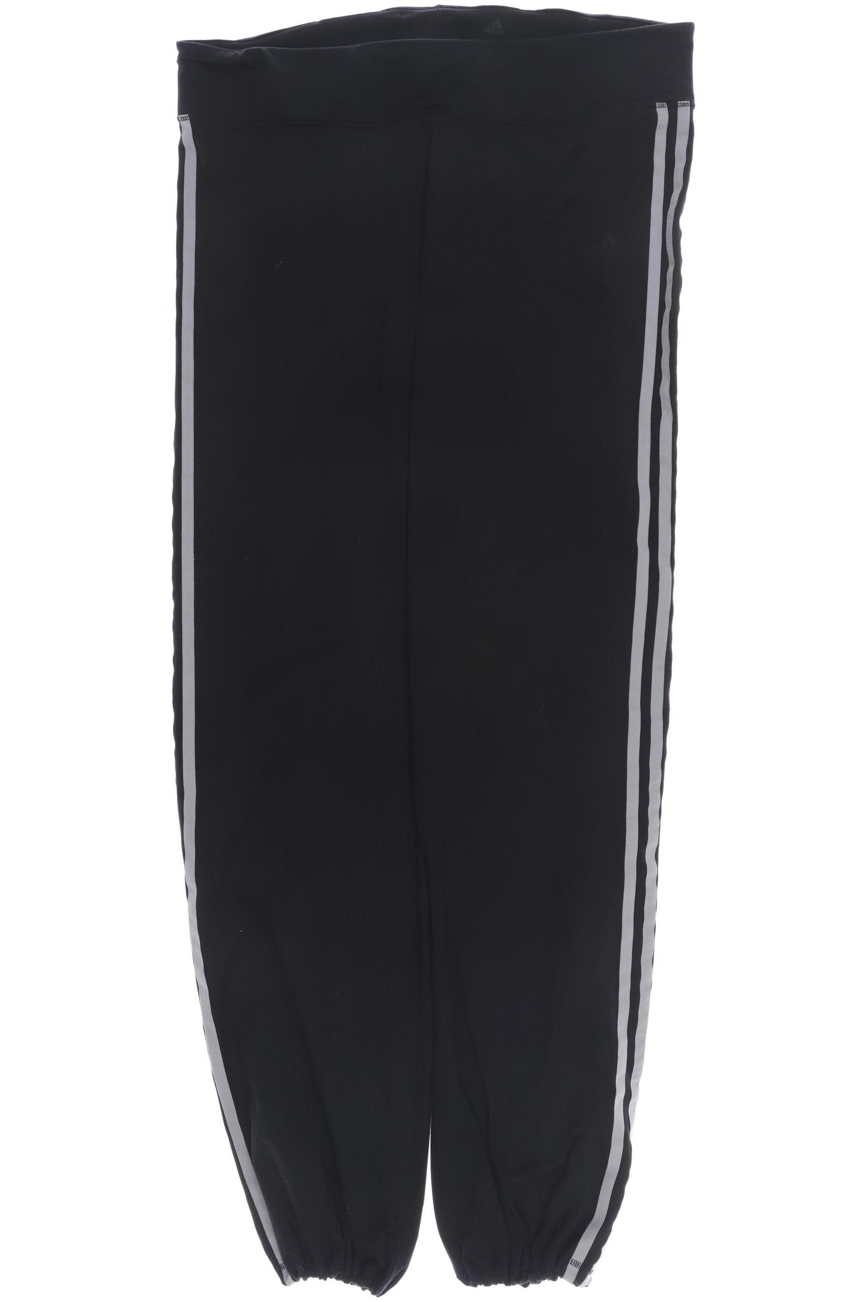 

adidas Damen Stoffhose, schwarz, Gr. 0