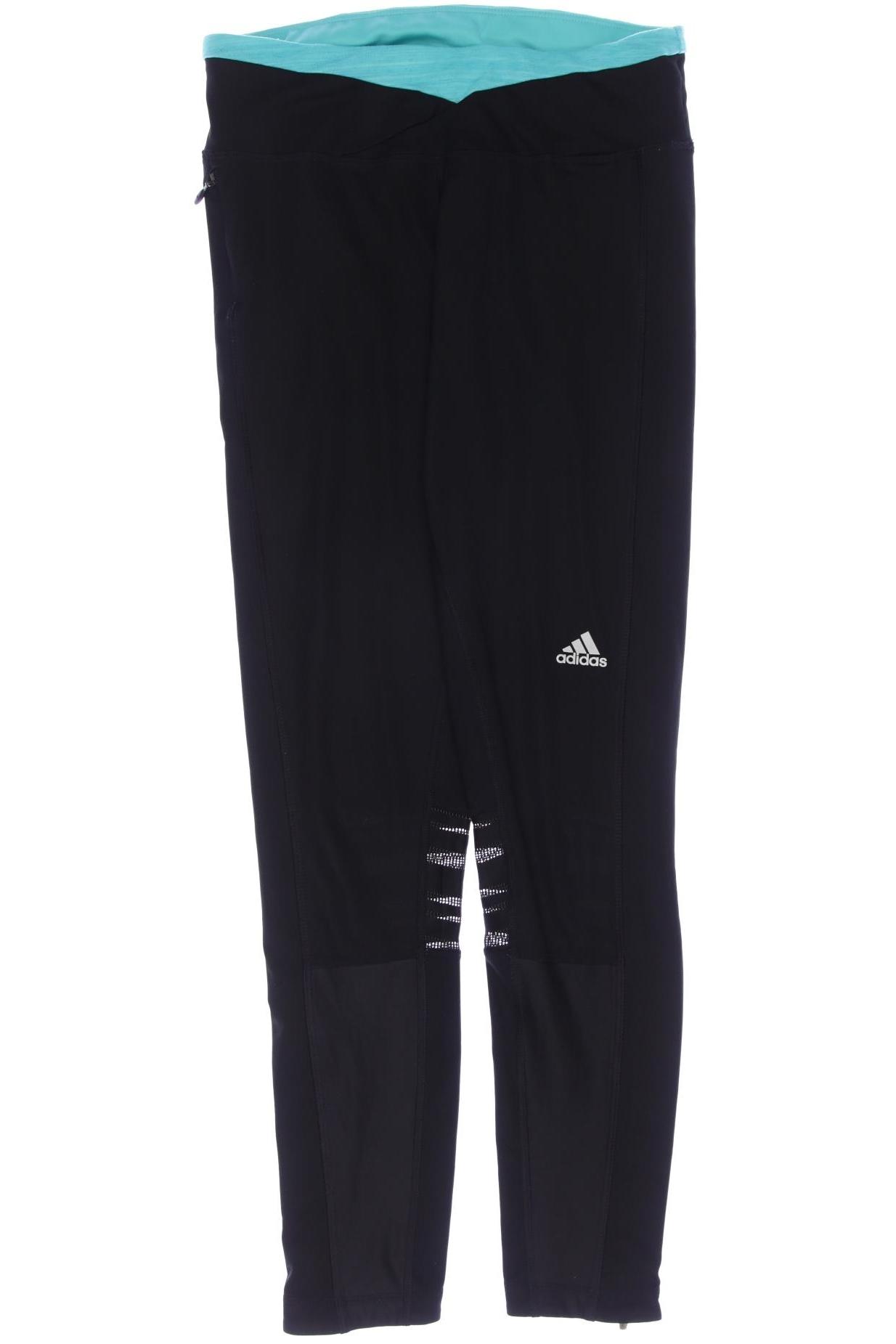 

adidas Damen Stoffhose, schwarz, Gr. 0