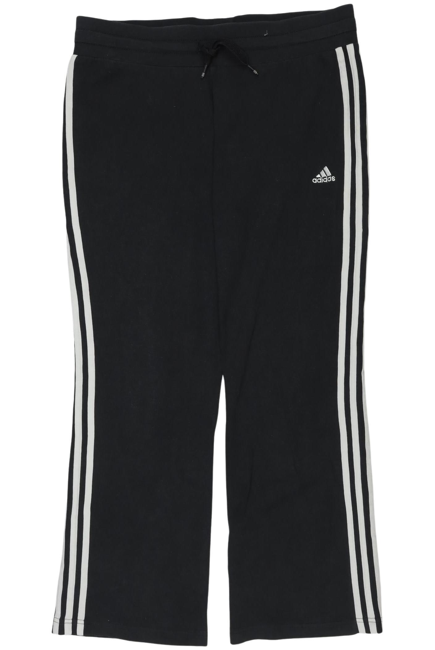 

adidas Damen Stoffhose, schwarz, Gr. 40