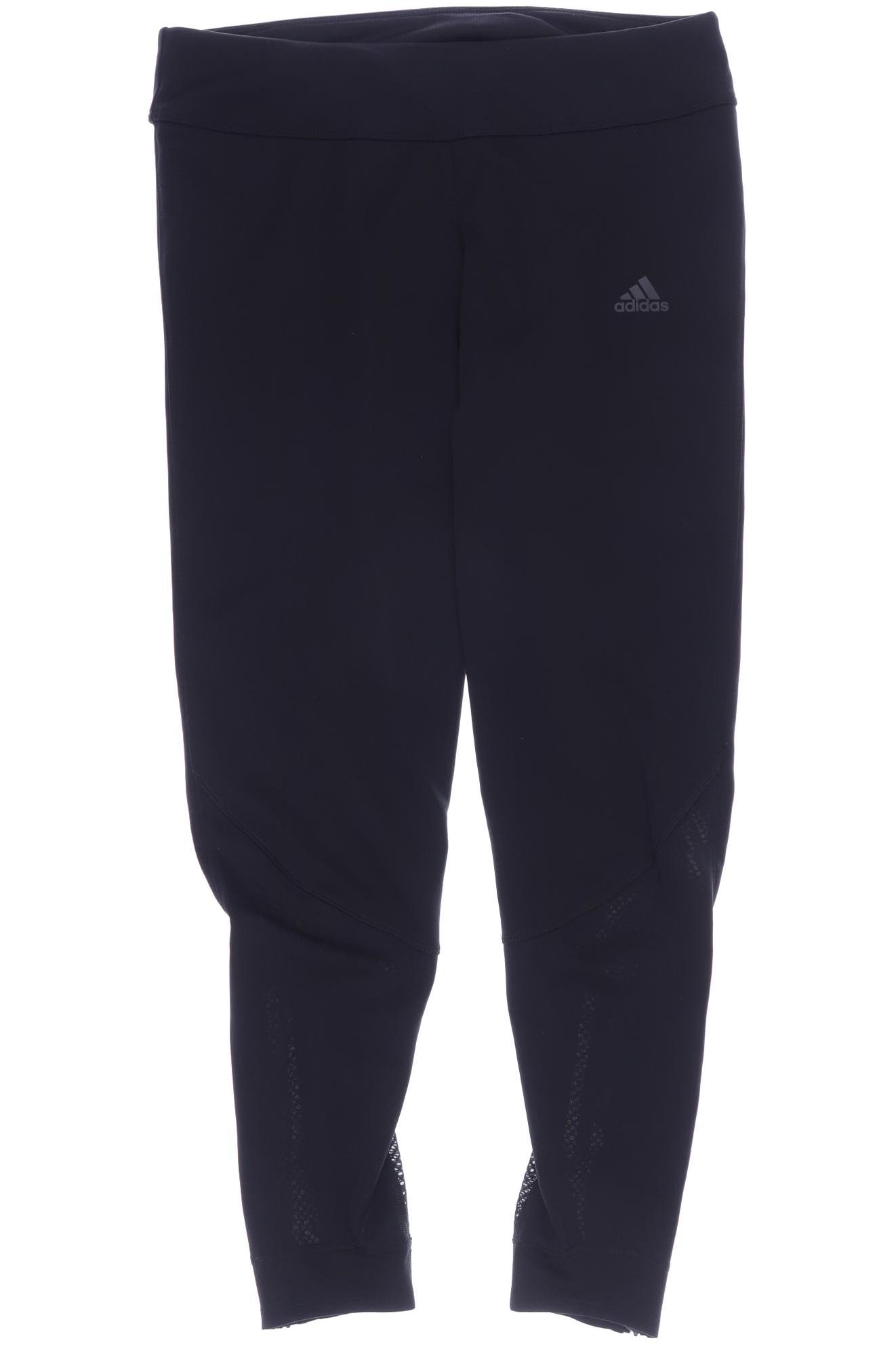 

adidas Damen Stoffhose, schwarz, Gr. 0