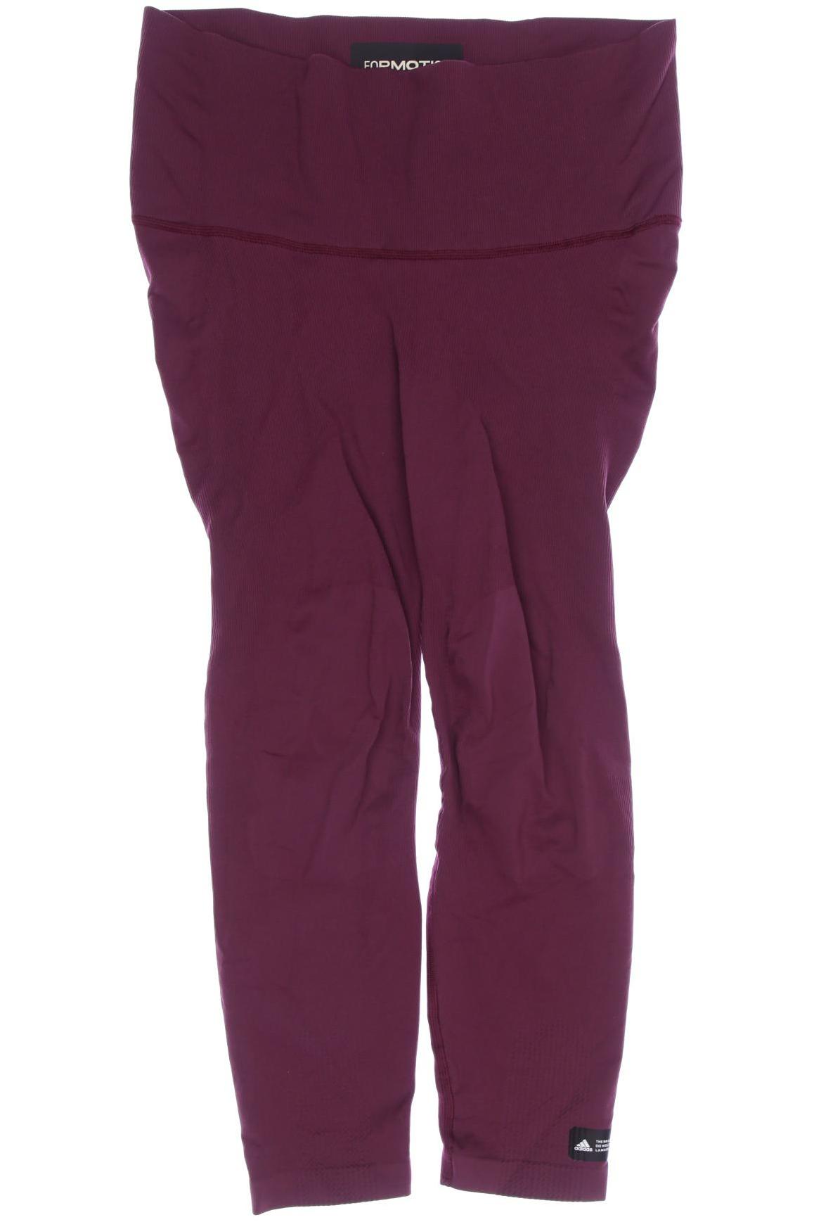 

adidas Damen Stoffhose, bordeaux, Gr. 0
