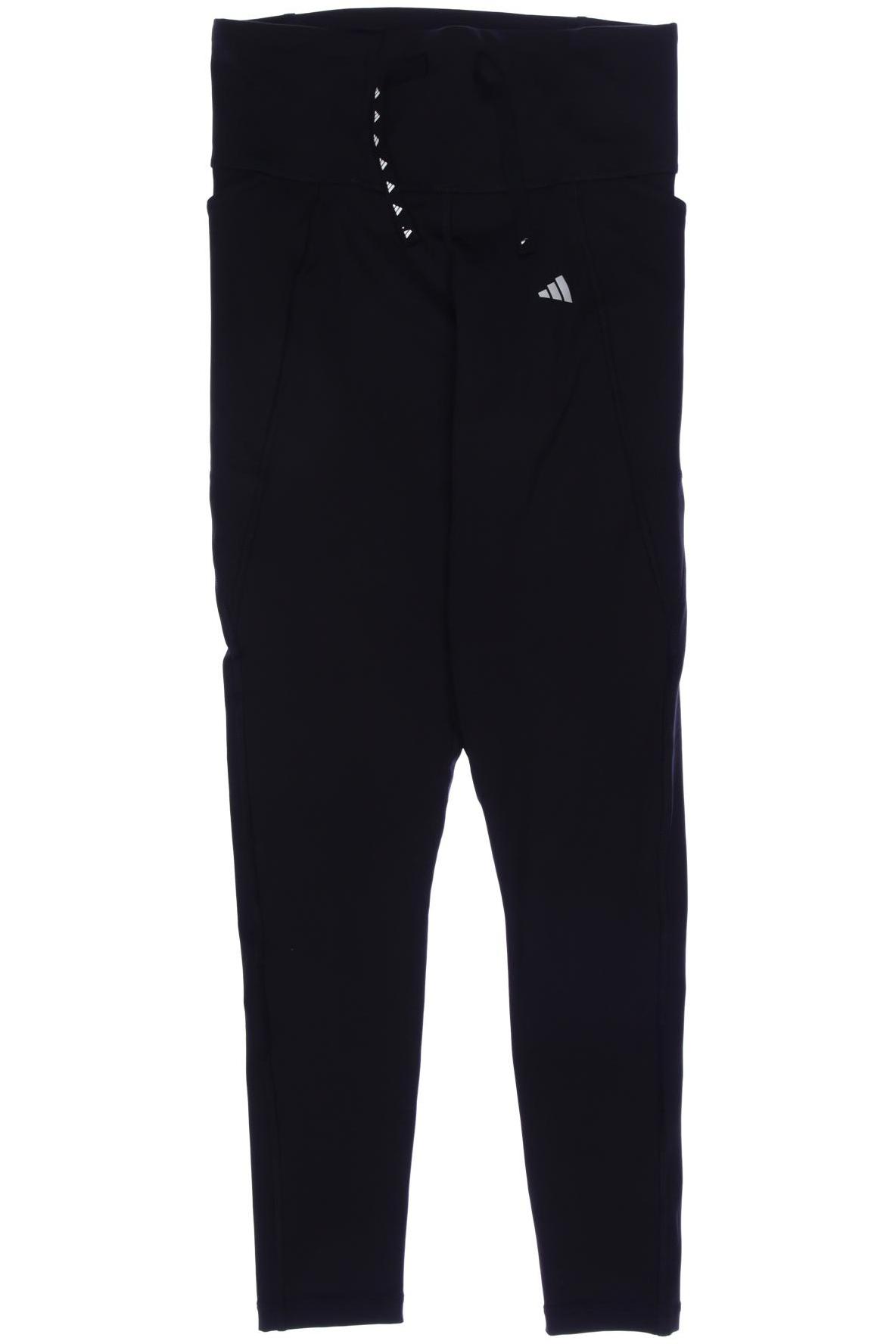 

adidas Damen Stoffhose, schwarz, Gr. 0