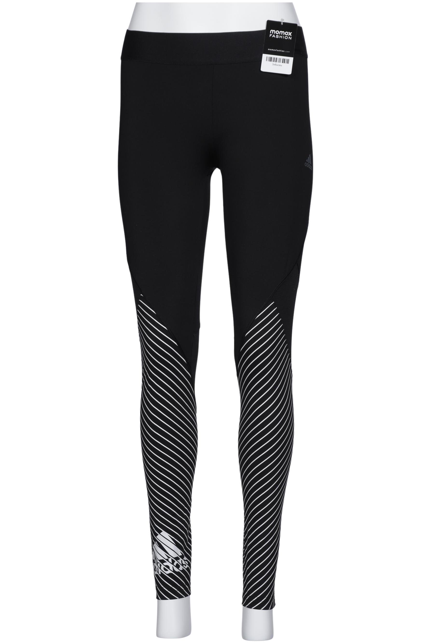 

adidas Damen Stoffhose, schwarz, Gr. 0