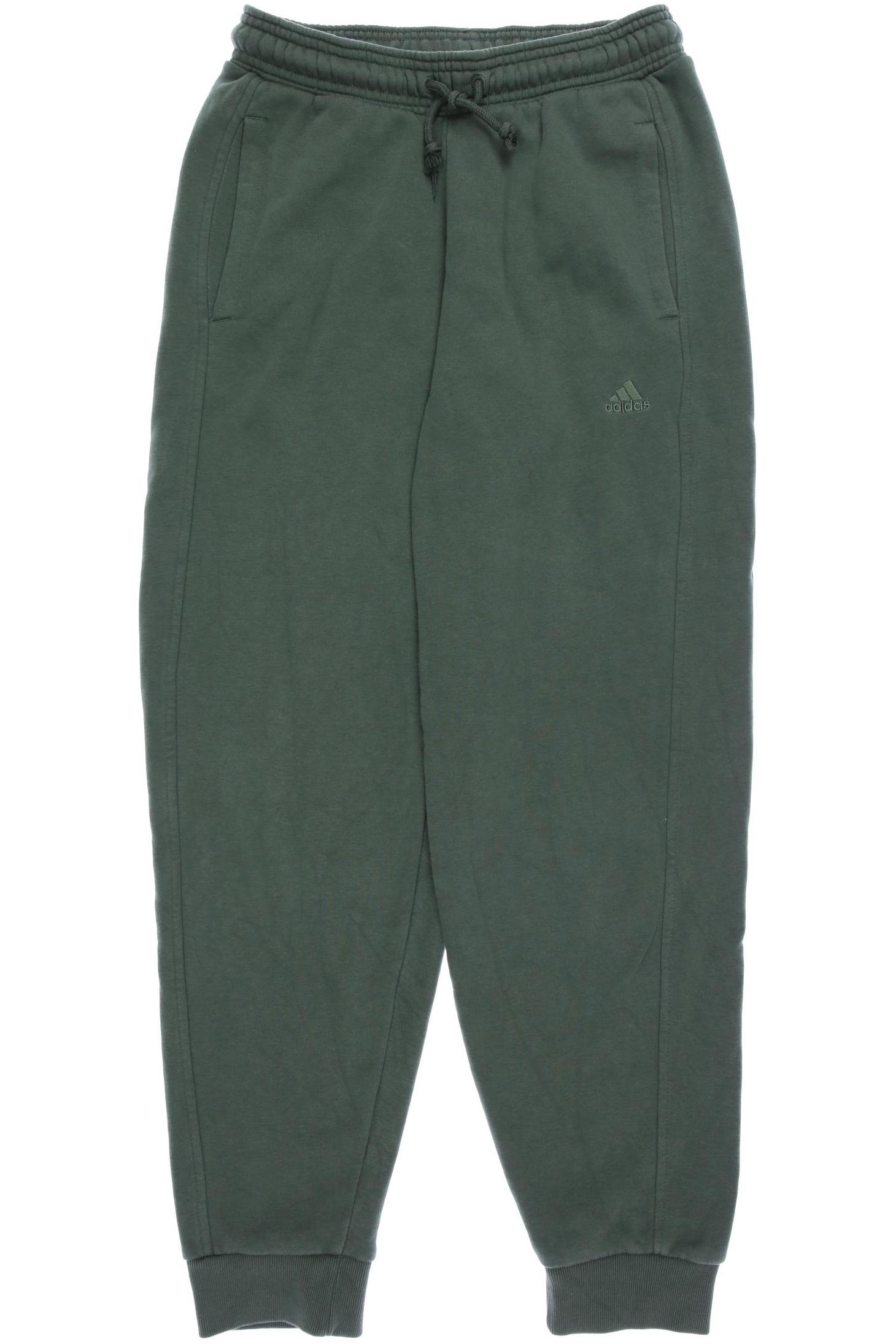 

adidas Damen Stoffhose, grün, Gr. 0