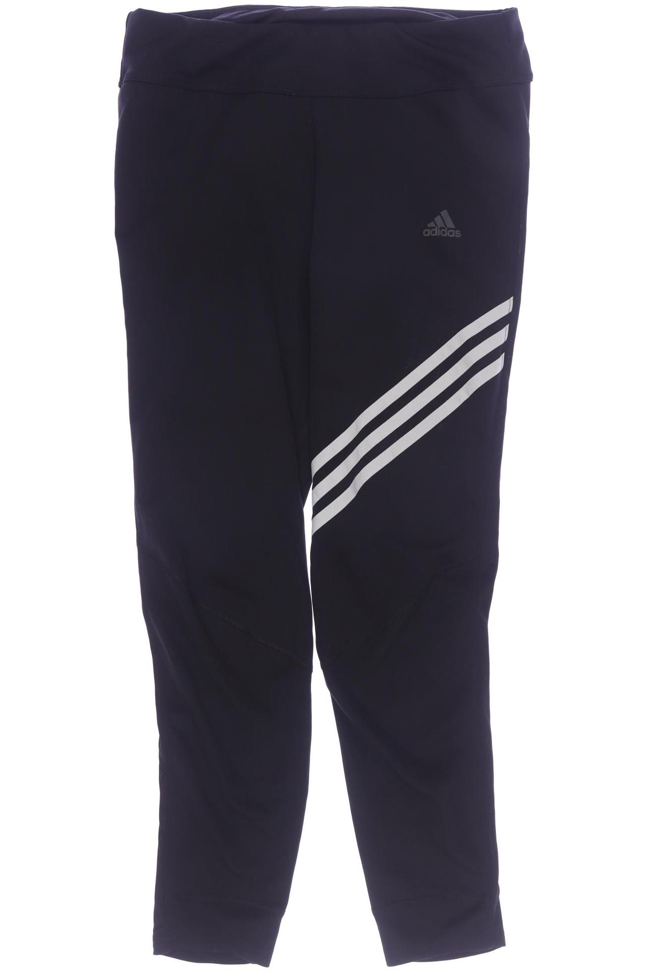 

adidas Damen Stoffhose, schwarz, Gr. 0