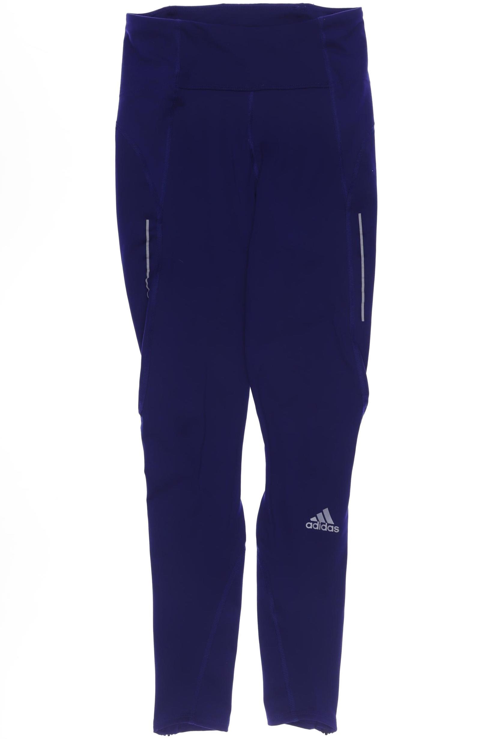 

adidas Damen Stoffhose, blau, Gr. 0