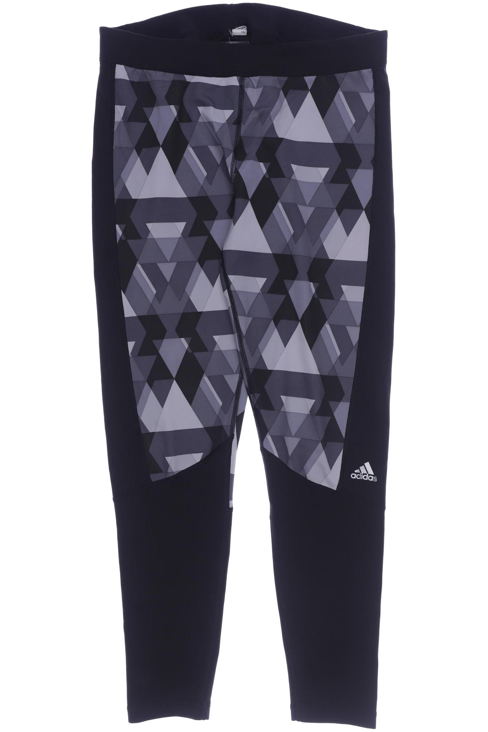 

adidas Damen Stoffhose, grau, Gr. 30