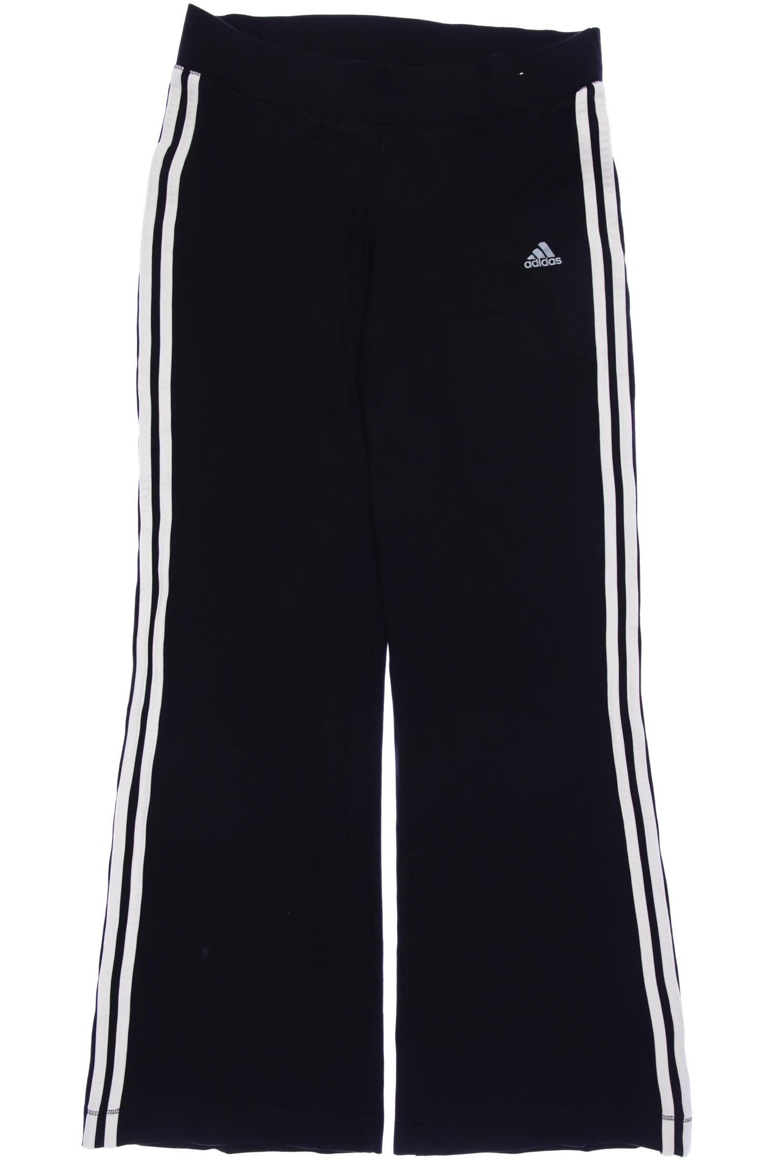 

adidas Damen Stoffhose, schwarz, Gr. 40