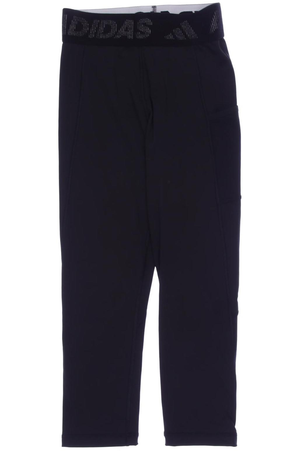 

adidas Damen Stoffhose, schwarz, Gr. 0