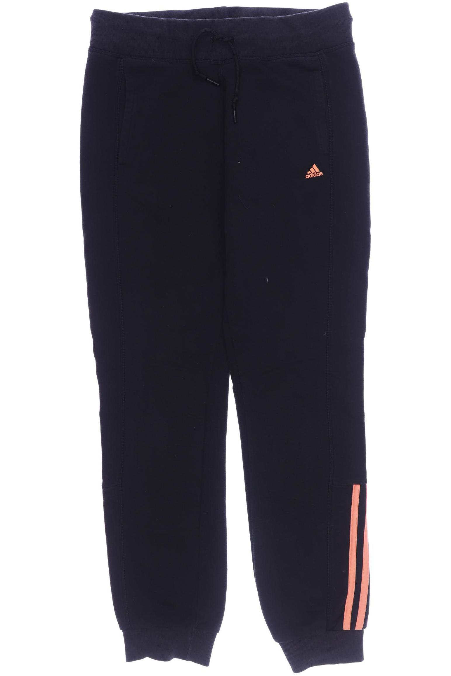 

adidas Damen Stoffhose, schwarz, Gr. 38