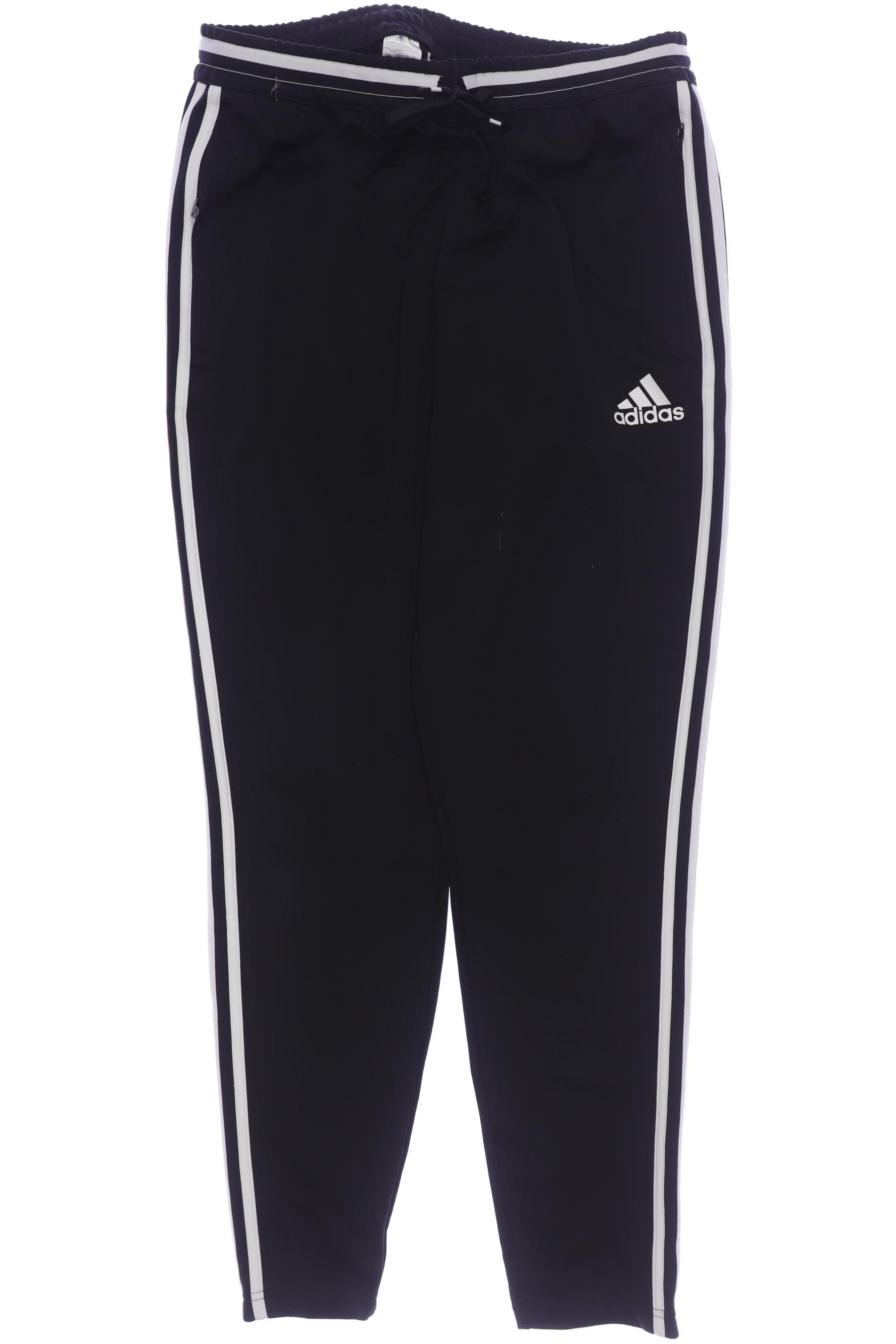 

adidas Damen Stoffhose, schwarz, Gr. 0