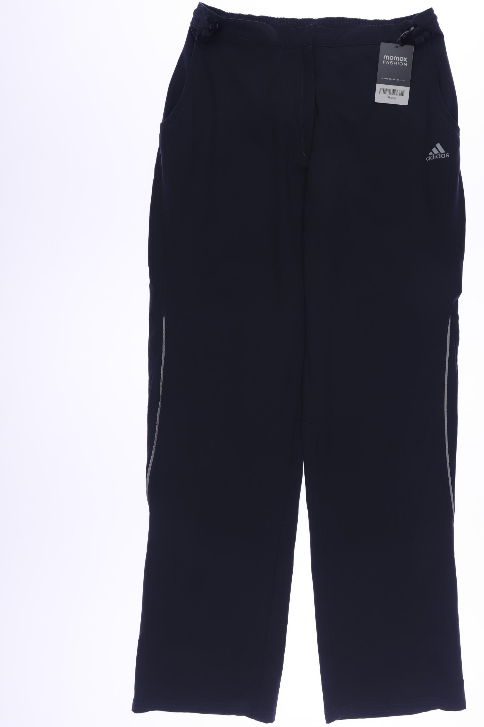

adidas Damen Stoffhose, grau, Gr. 40