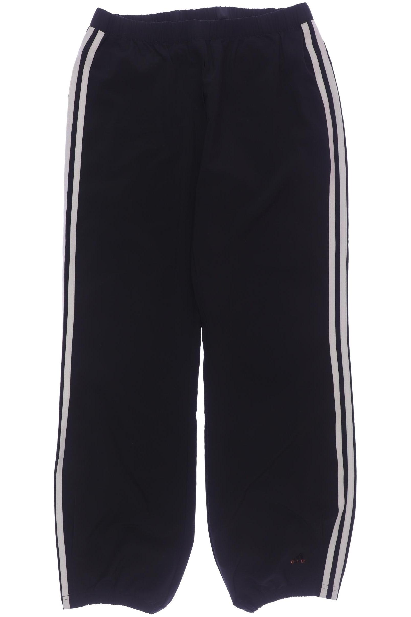 

adidas Damen Stoffhose, schwarz, Gr. 42