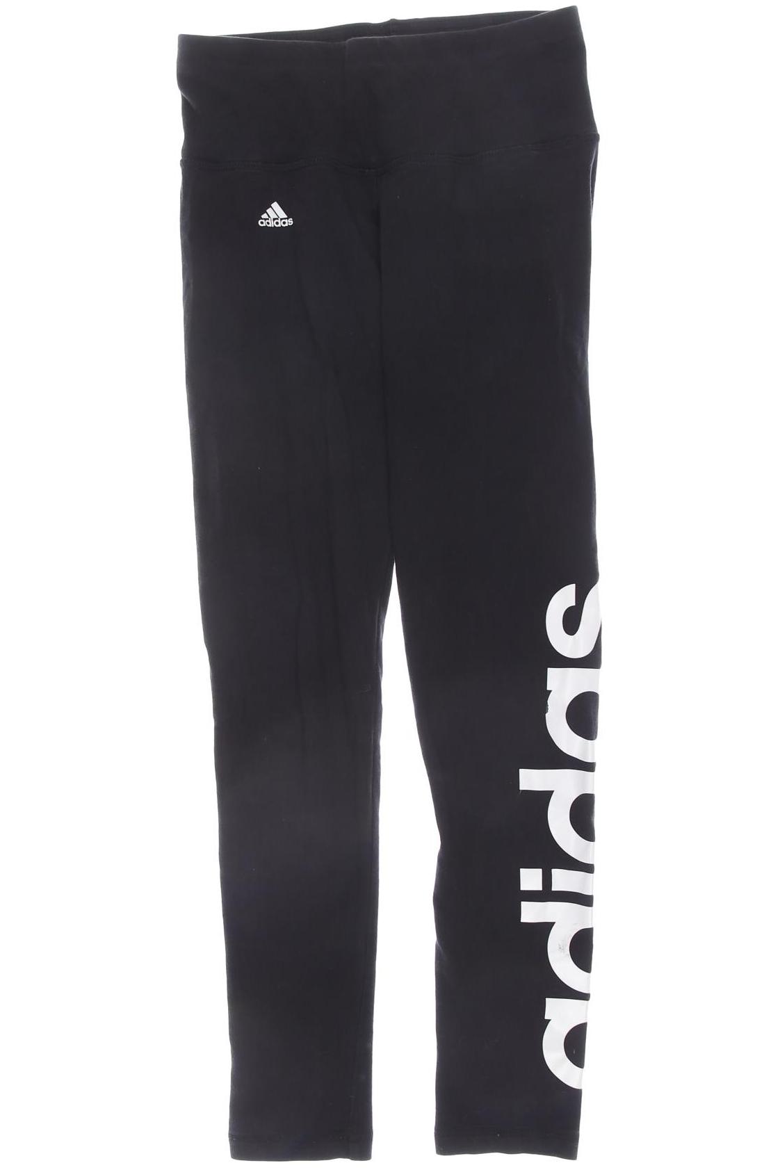 

adidas Damen Stoffhose, schwarz, Gr. 0