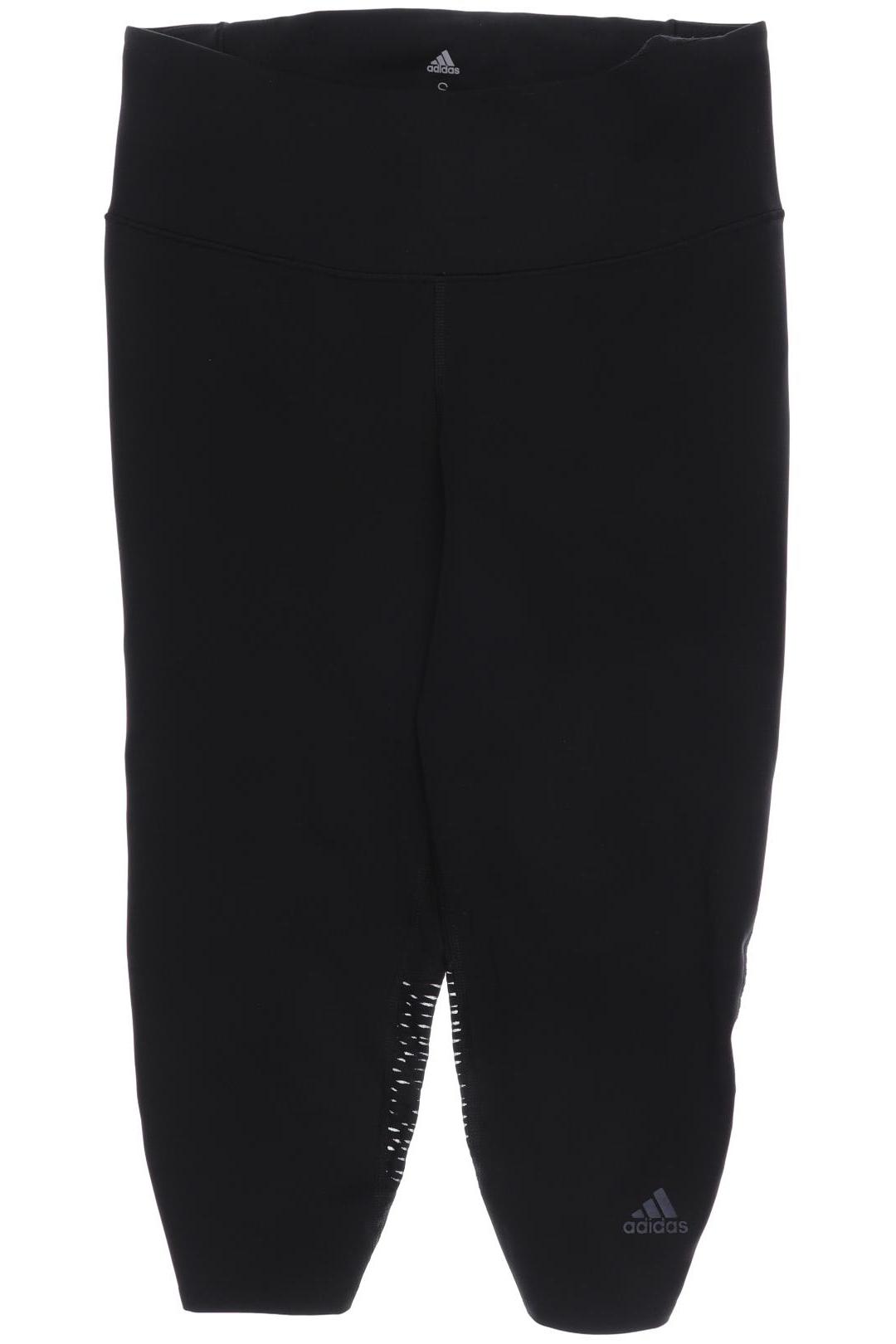 

adidas Damen Stoffhose, schwarz, Gr. 0