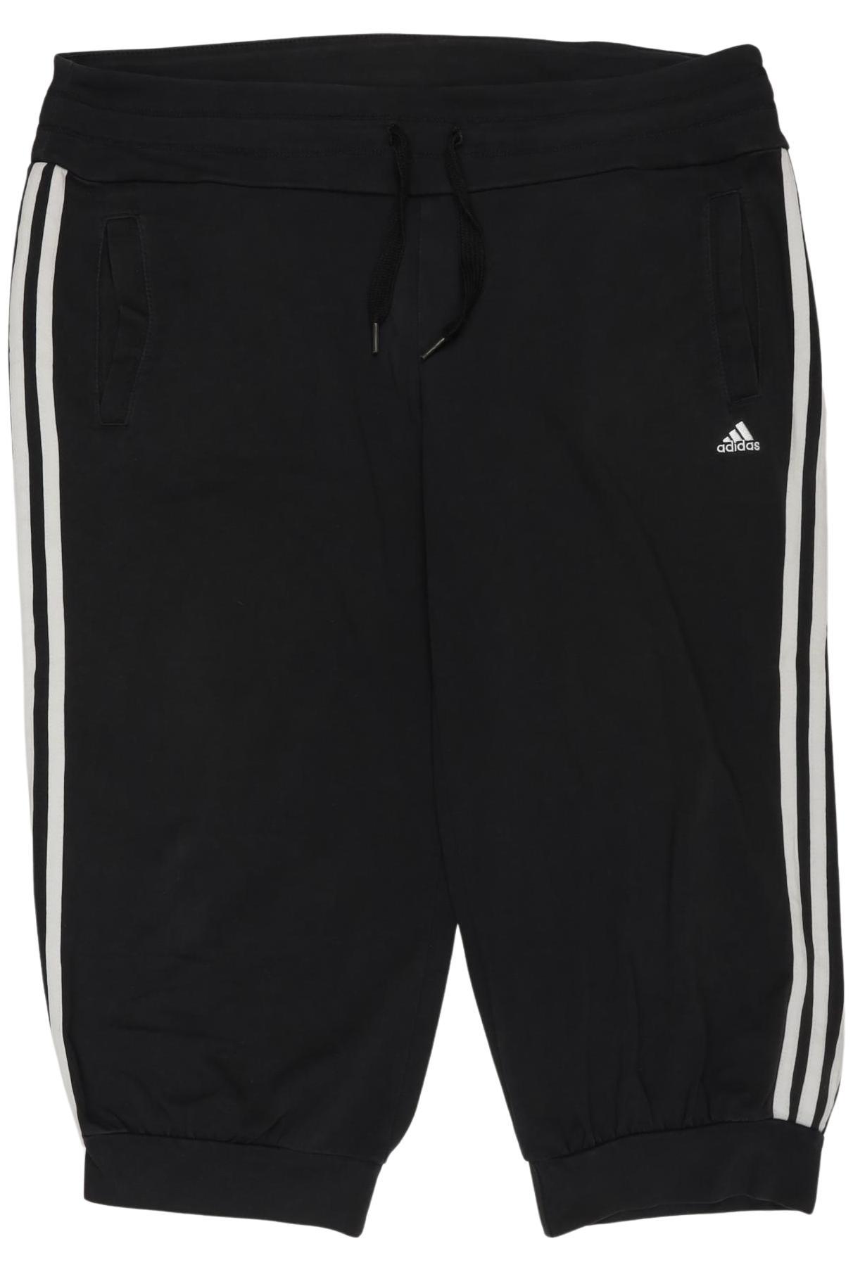 

adidas Damen Stoffhose, schwarz, Gr. 42