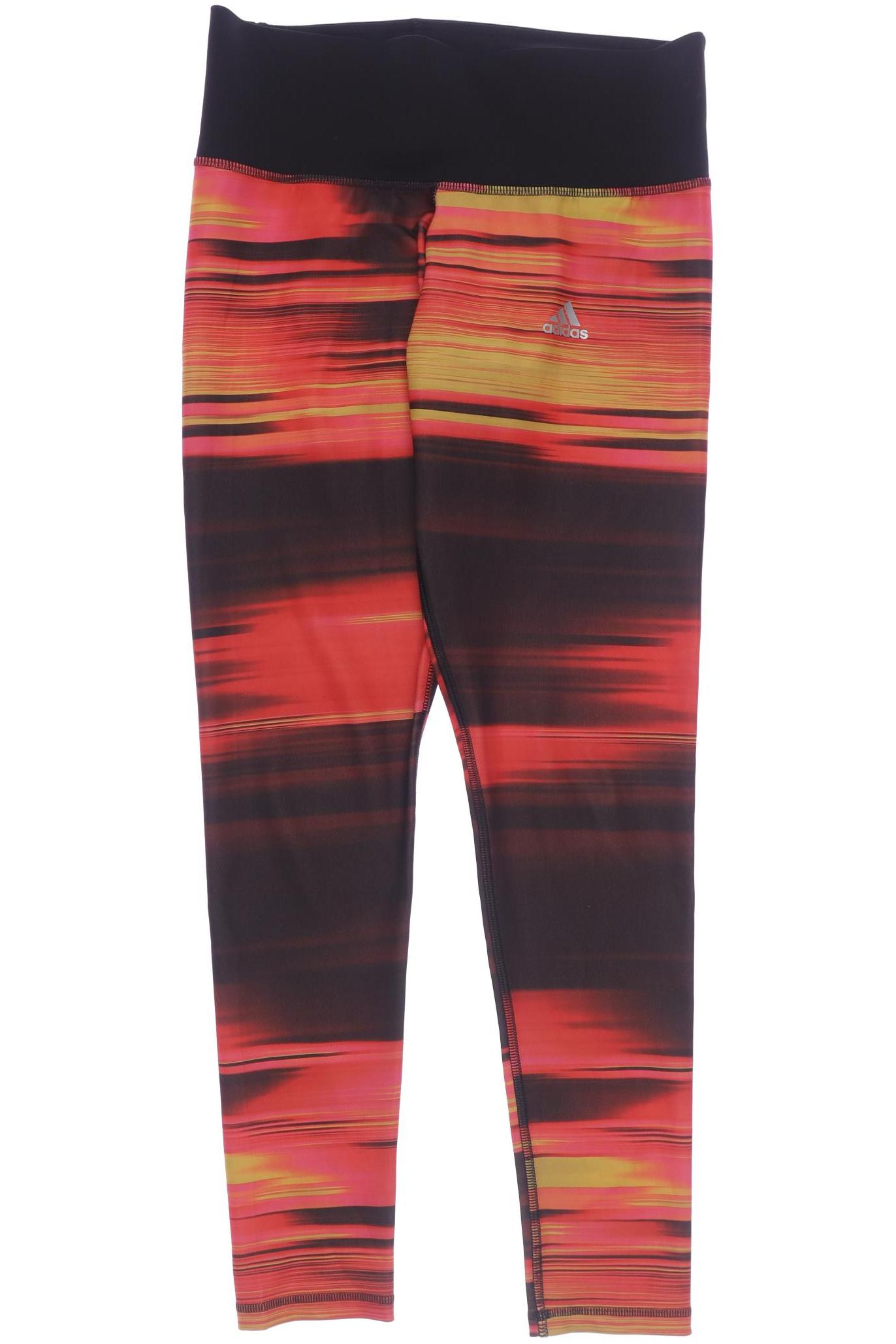

adidas Damen Stoffhose, rot, Gr. 0
