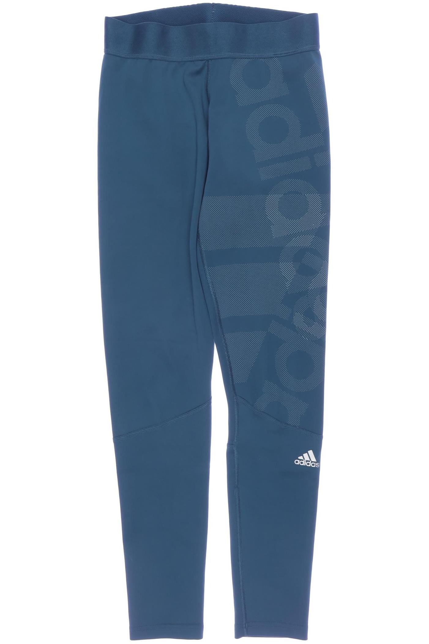 

adidas Damen Stoffhose, blau, Gr. 0