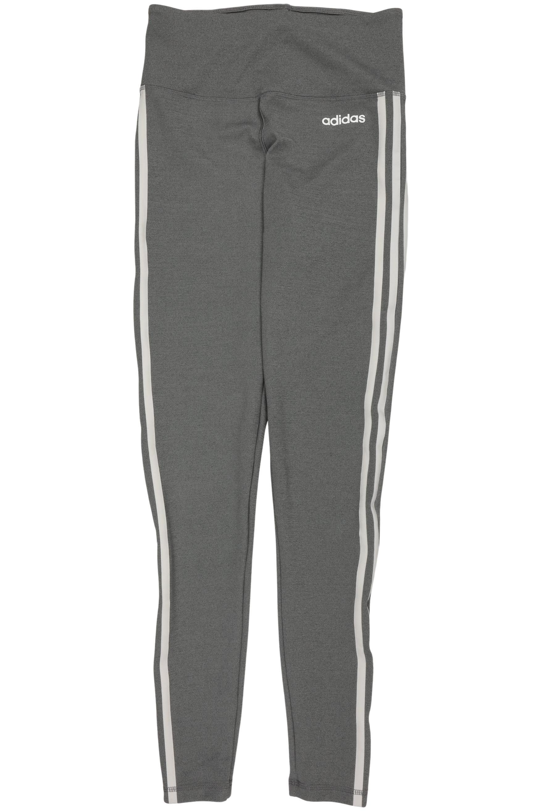 

adidas Damen Stoffhose, grau, Gr. 0