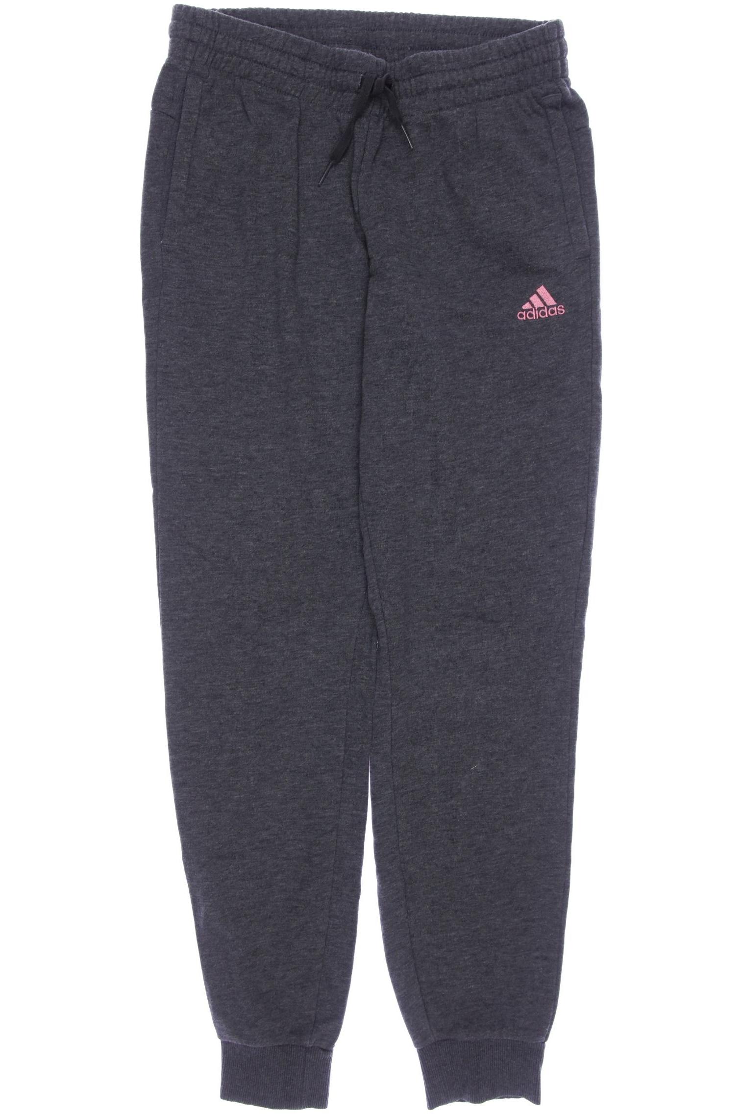 

adidas Damen Stoffhose, grau, Gr. 0