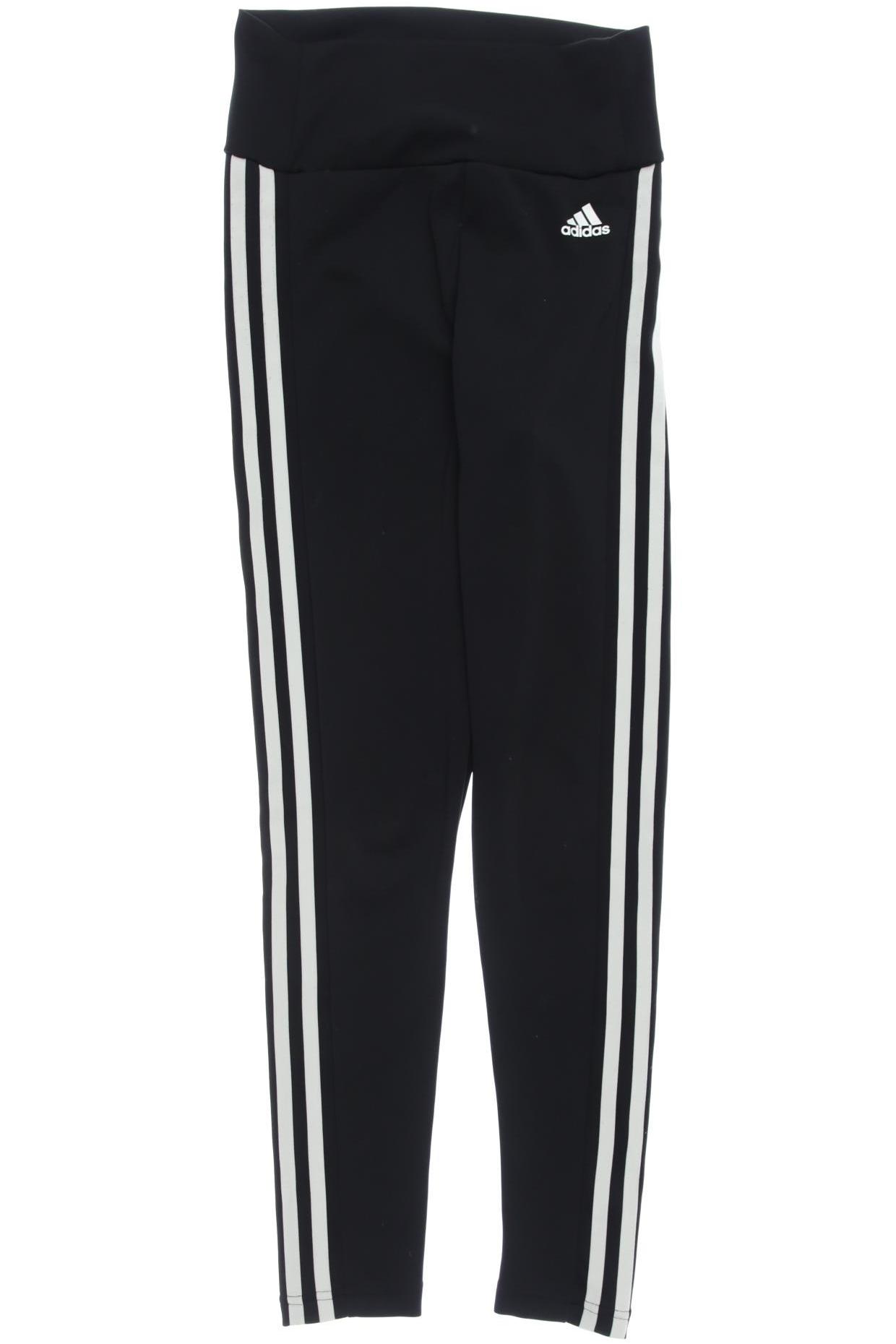

adidas Damen Stoffhose, schwarz, Gr. 0