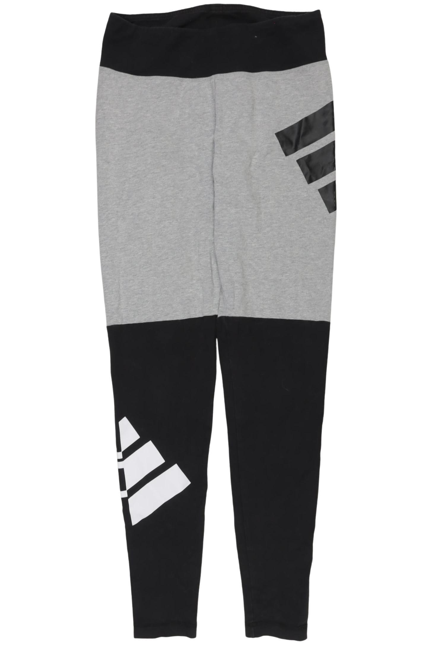 

adidas Damen Stoffhose, grau, Gr. 0