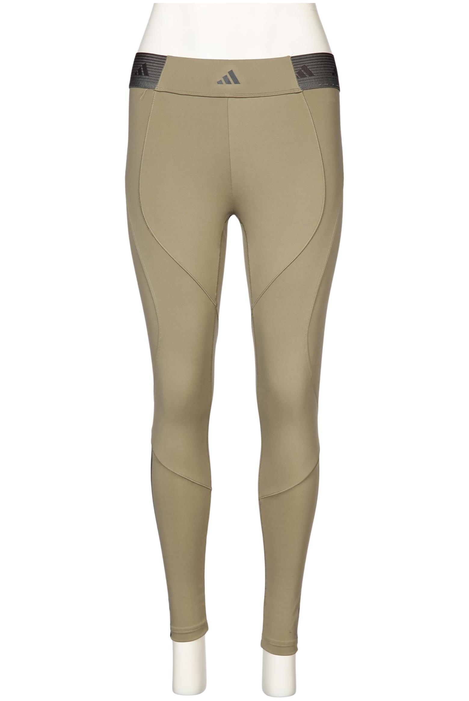 

adidas Damen Stoffhose, grün, Gr. 0