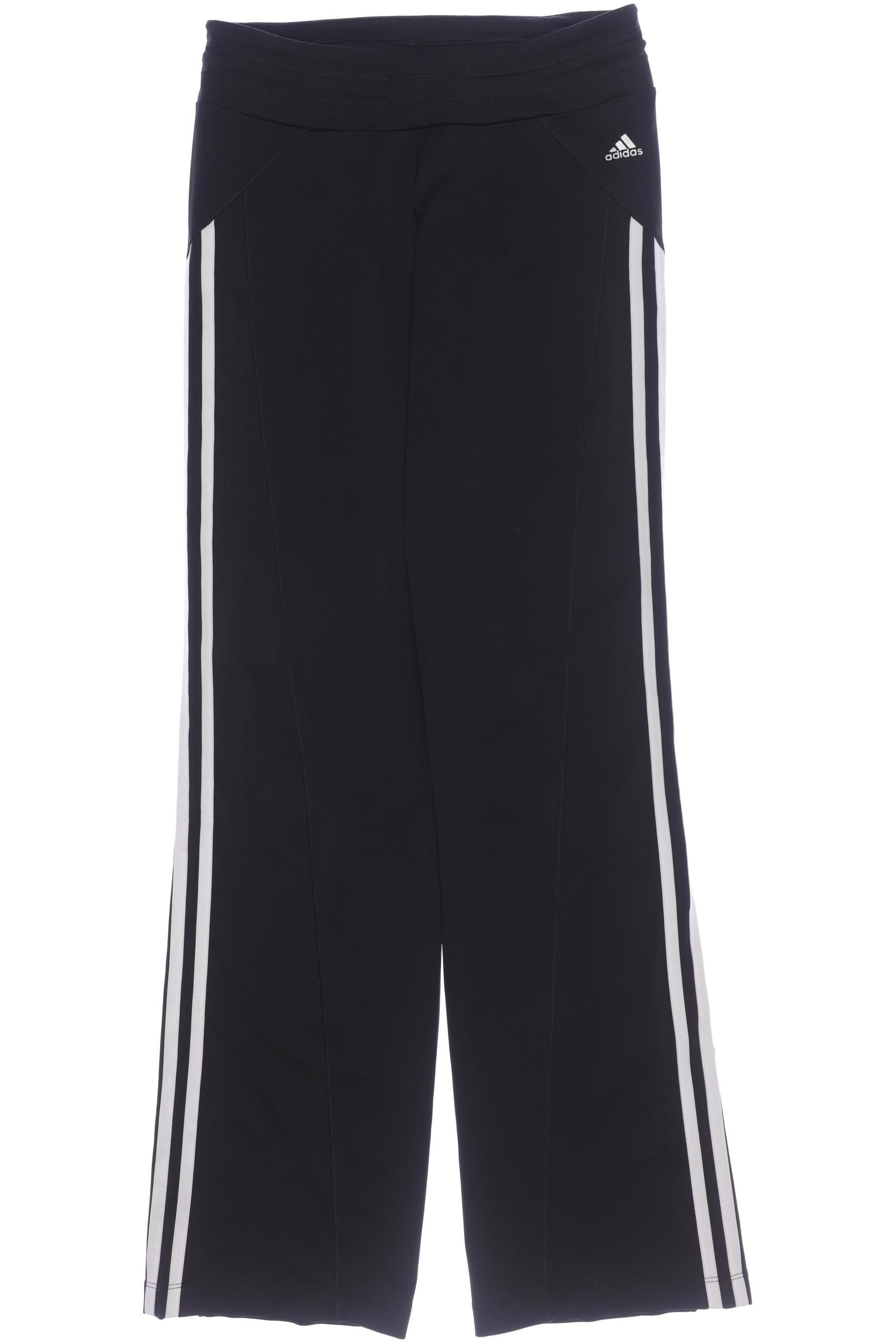 

adidas Damen Stoffhose, schwarz, Gr. 34