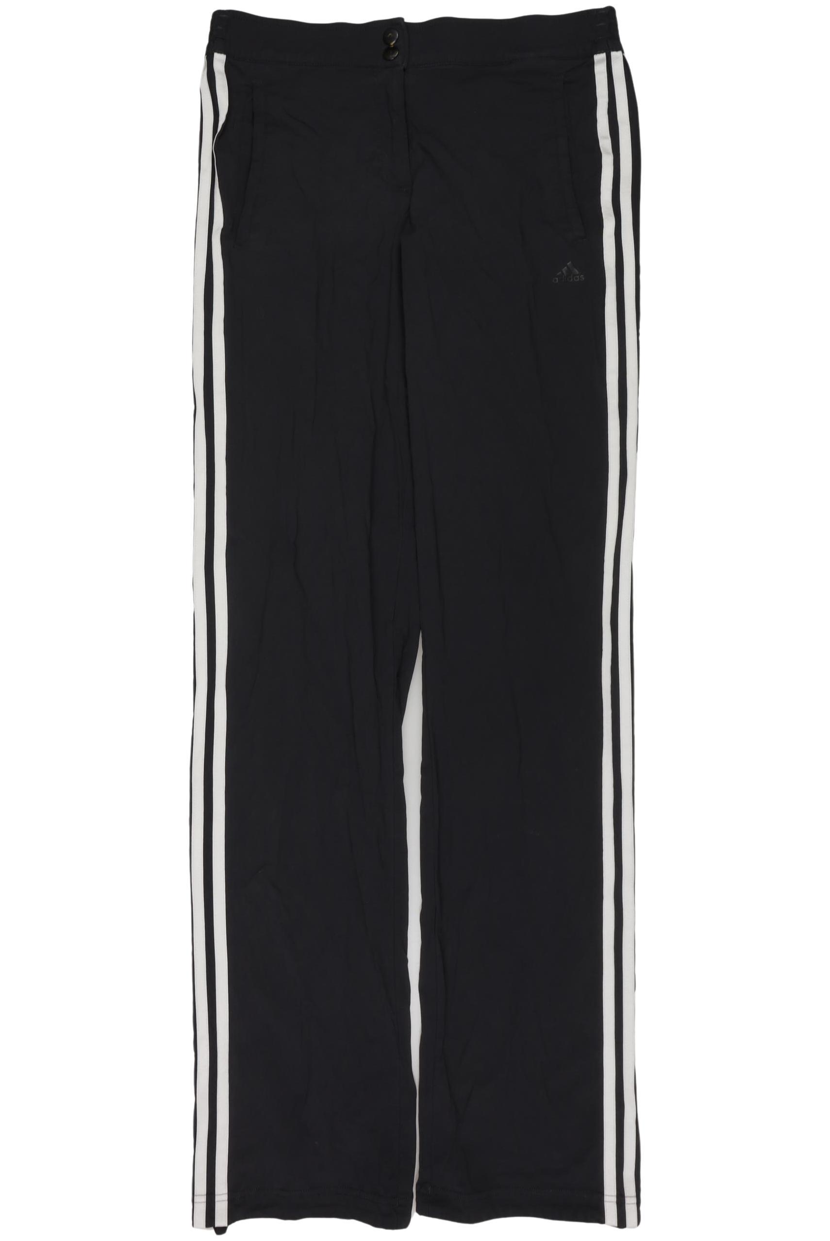 

adidas Damen Stoffhose, schwarz, Gr. 30