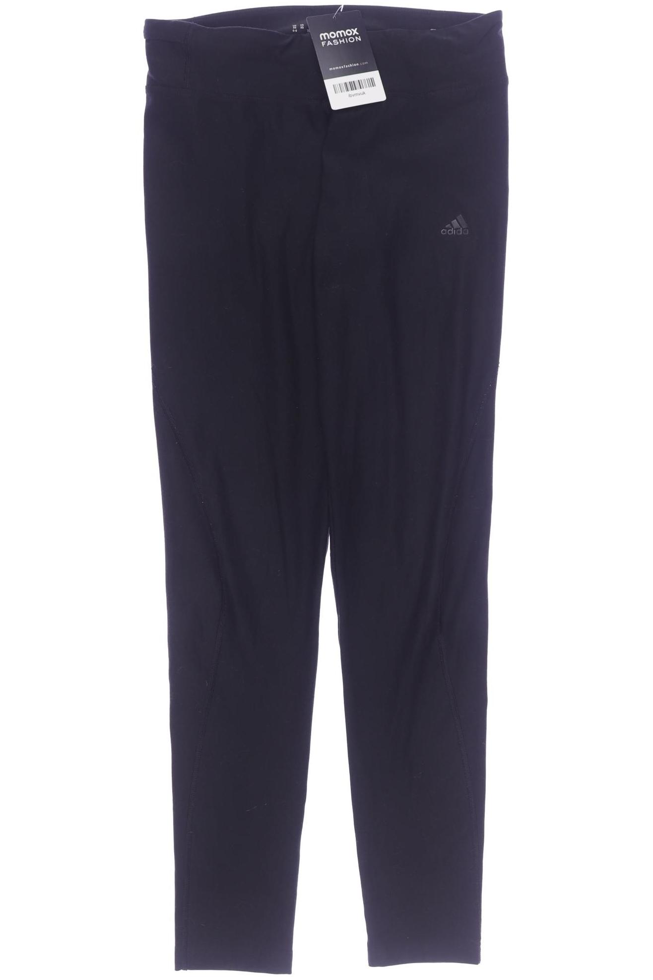 

adidas Damen Stoffhose, schwarz, Gr. 0