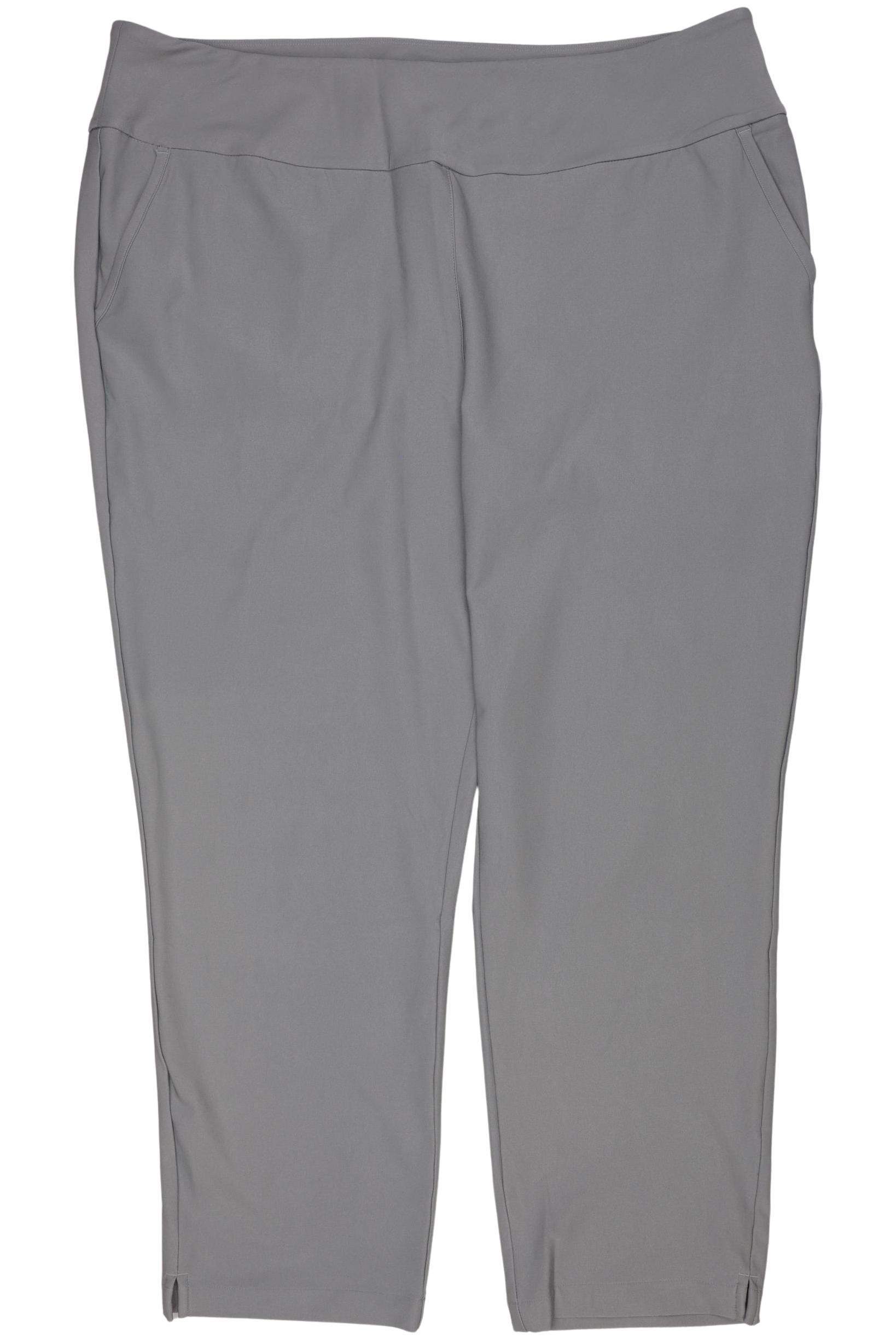 

adidas Damen Stoffhose, grau, Gr. 0