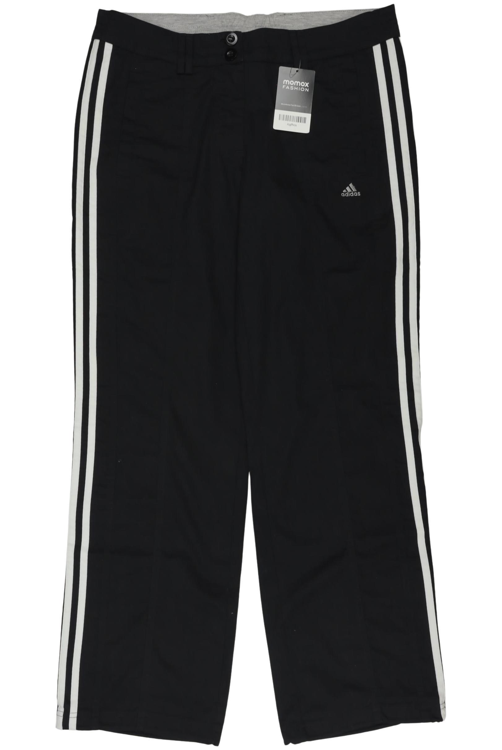 

adidas Damen Stoffhose, schwarz, Gr. 36