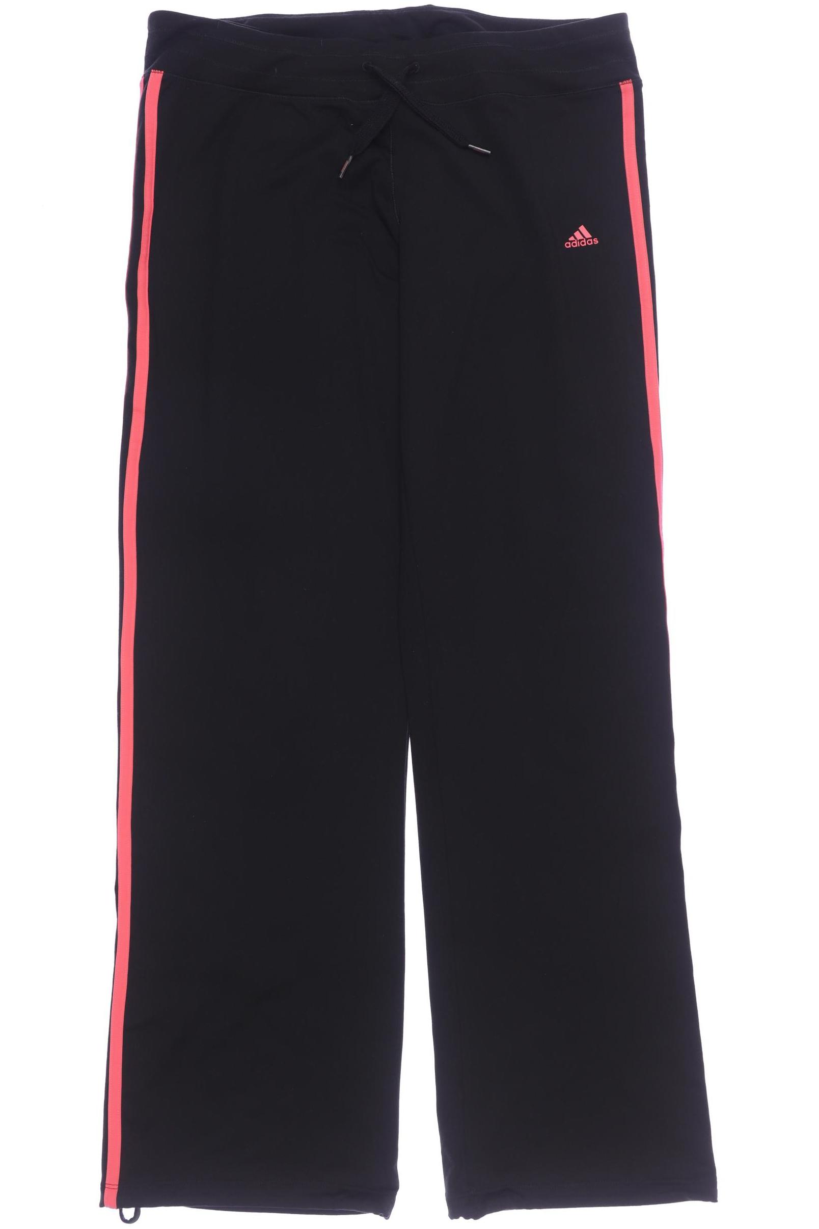 

adidas Damen Stoffhose, schwarz, Gr. 0