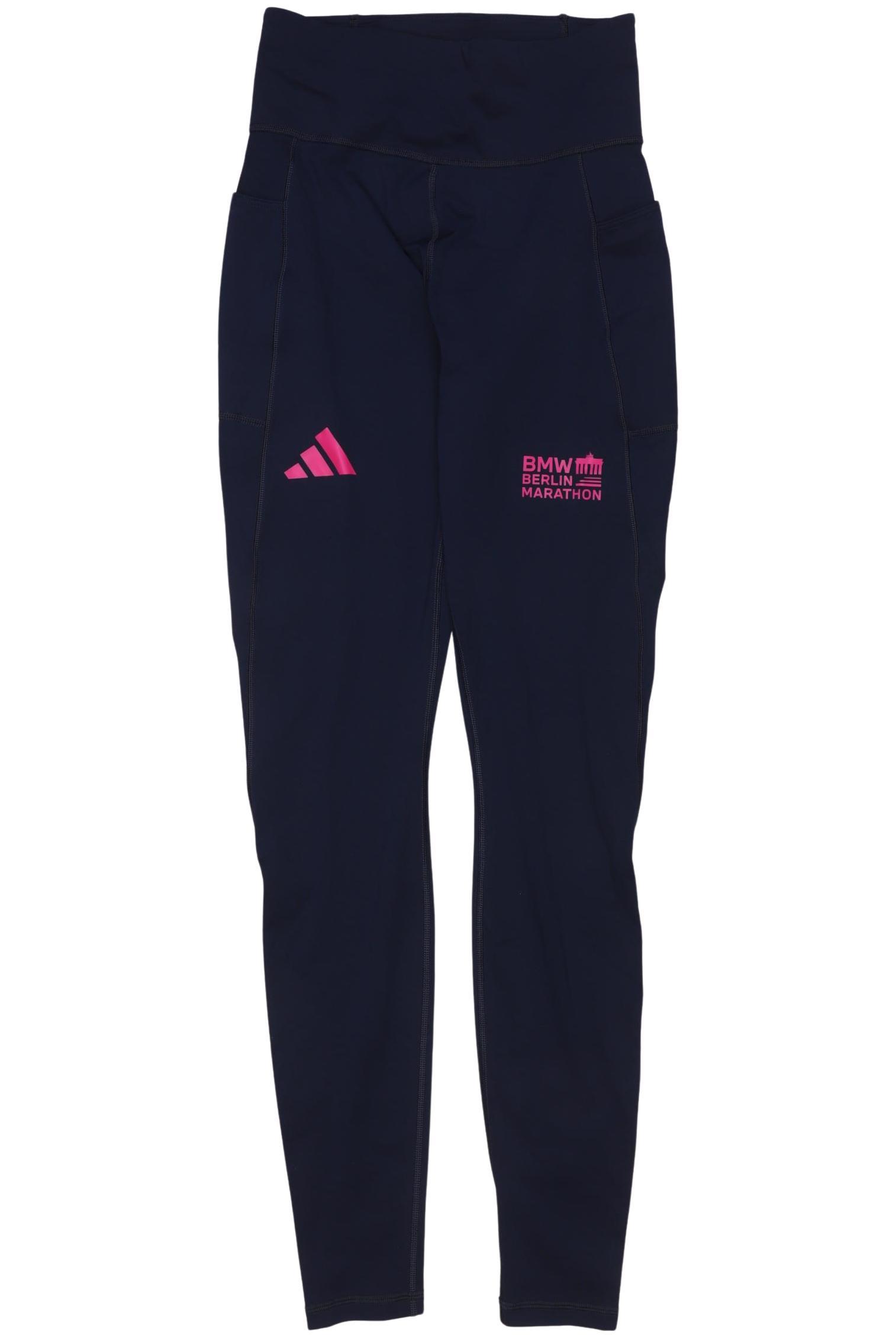 

adidas Damen Stoffhose, marineblau, Gr. 0