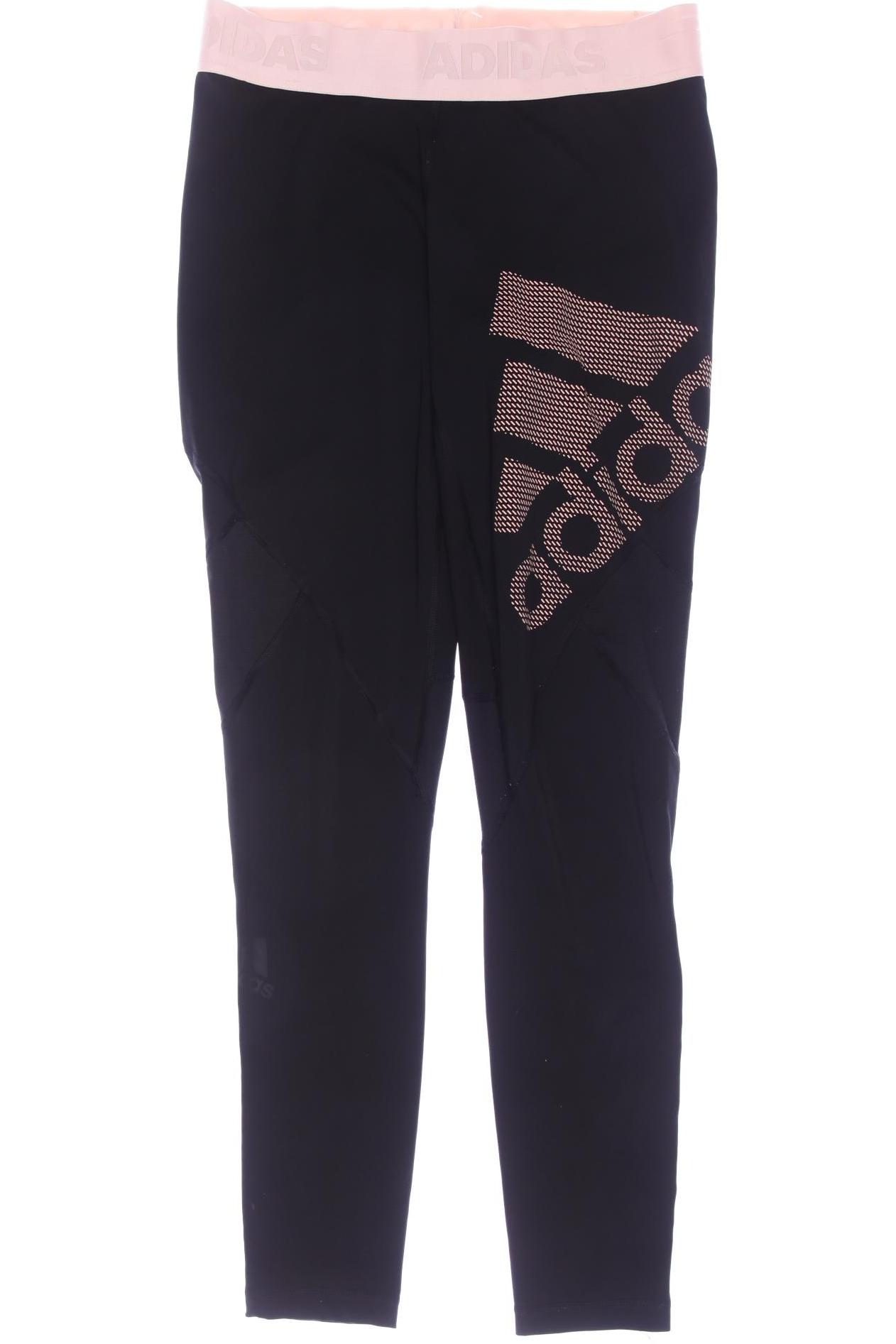 

adidas Damen Stoffhose, schwarz, Gr. 0