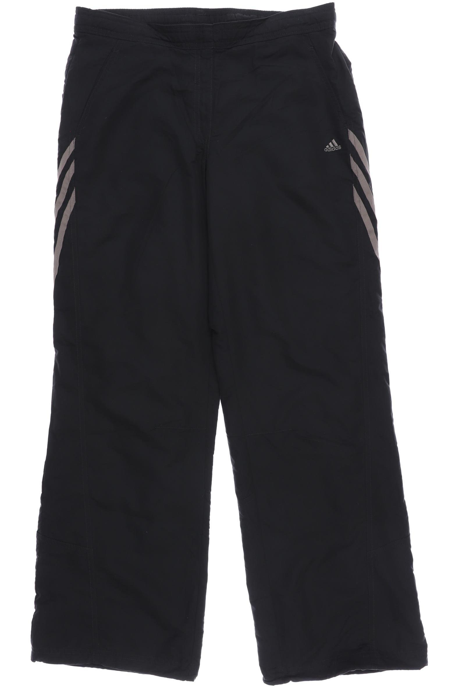 

adidas Damen Stoffhose, grau, Gr. 38