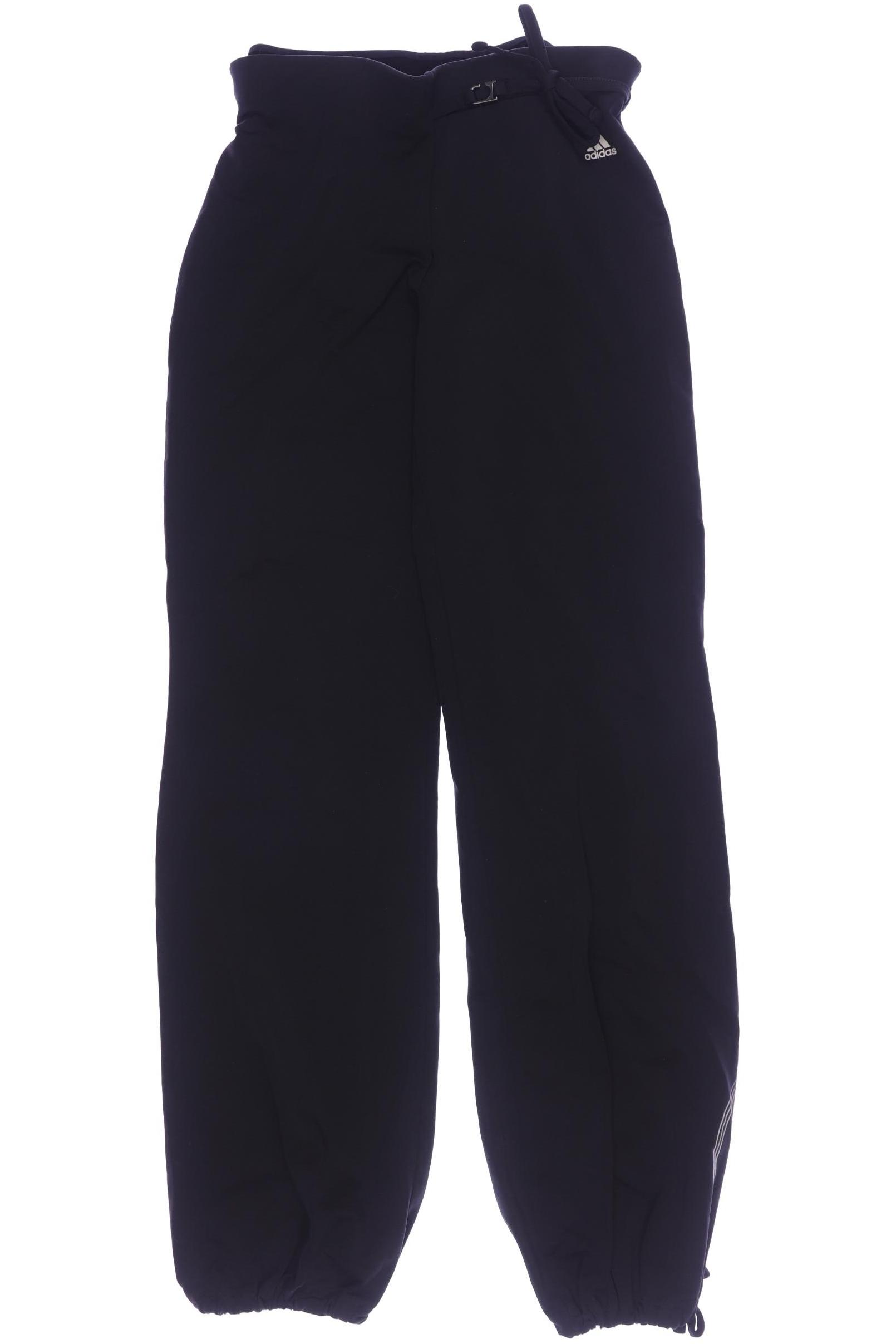 

adidas Damen Stoffhose, schwarz, Gr. 38