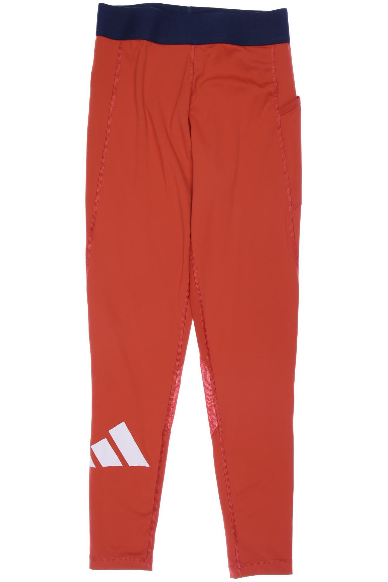 

adidas Damen Stoffhose, rot, Gr. 0