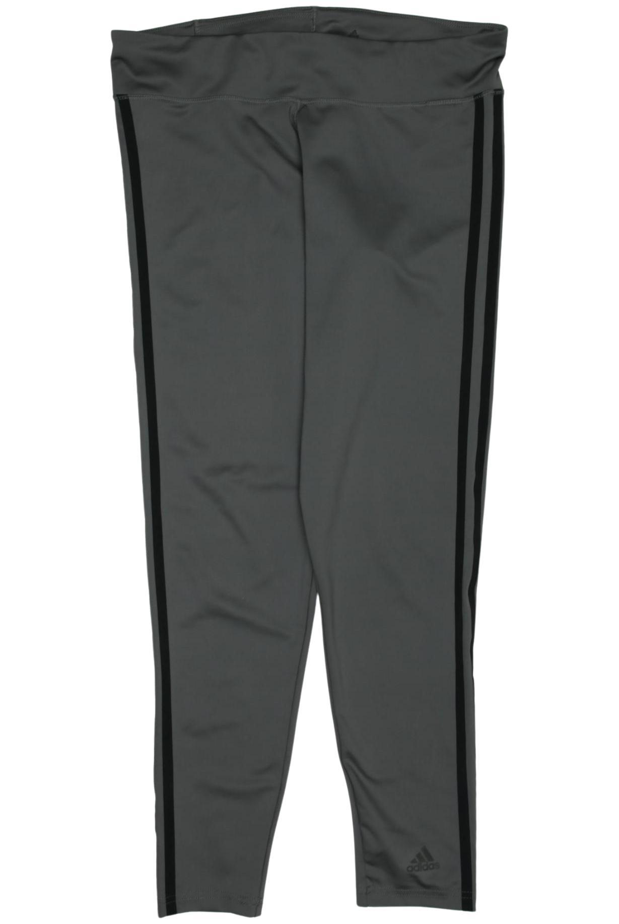 

adidas Damen Stoffhose, grau, Gr. 0