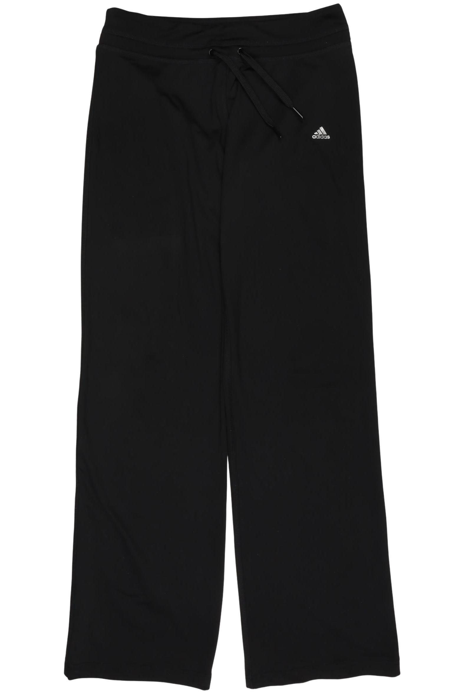 

adidas Damen Stoffhose, schwarz, Gr. 0
