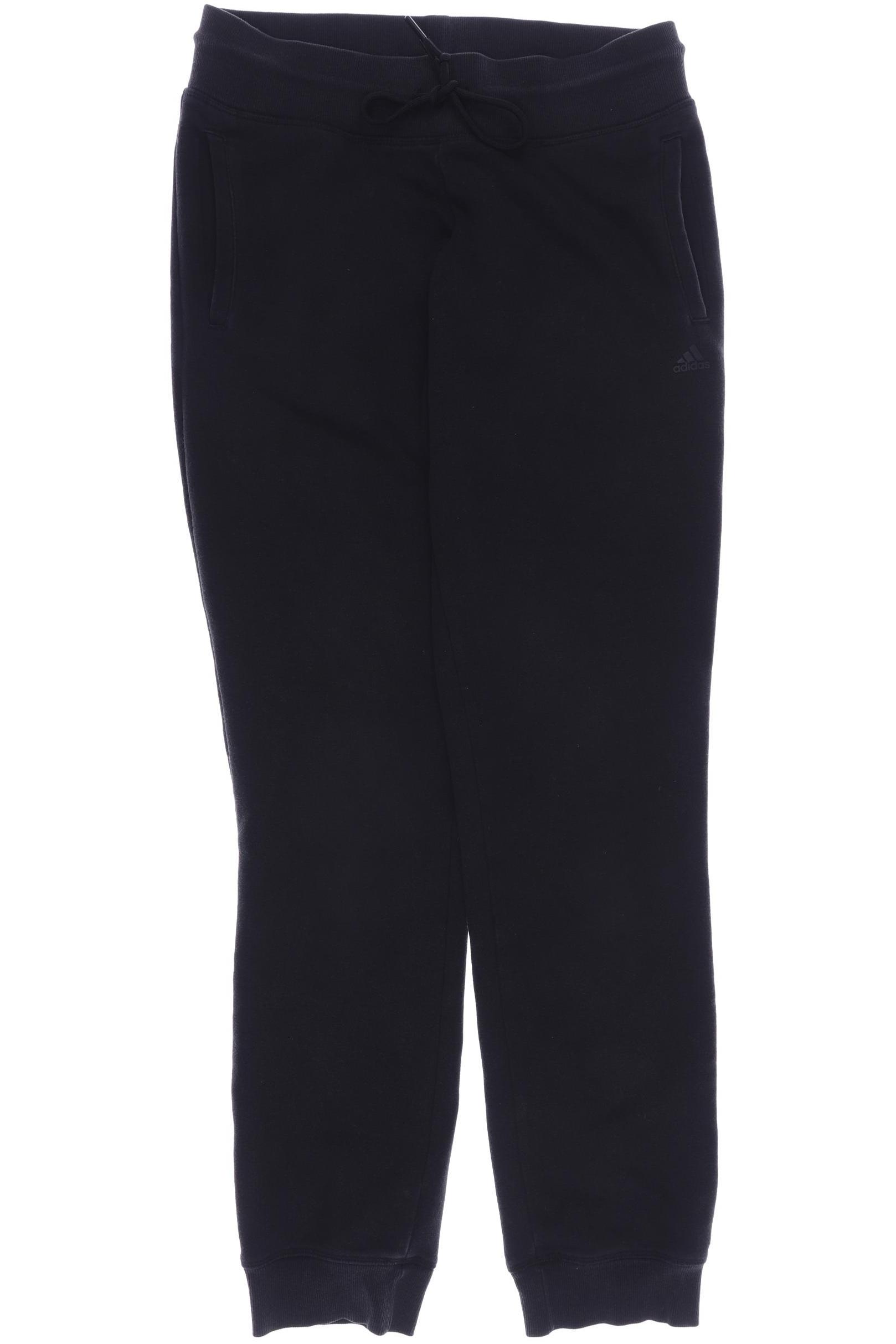 

adidas Damen Stoffhose, schwarz, Gr. 0
